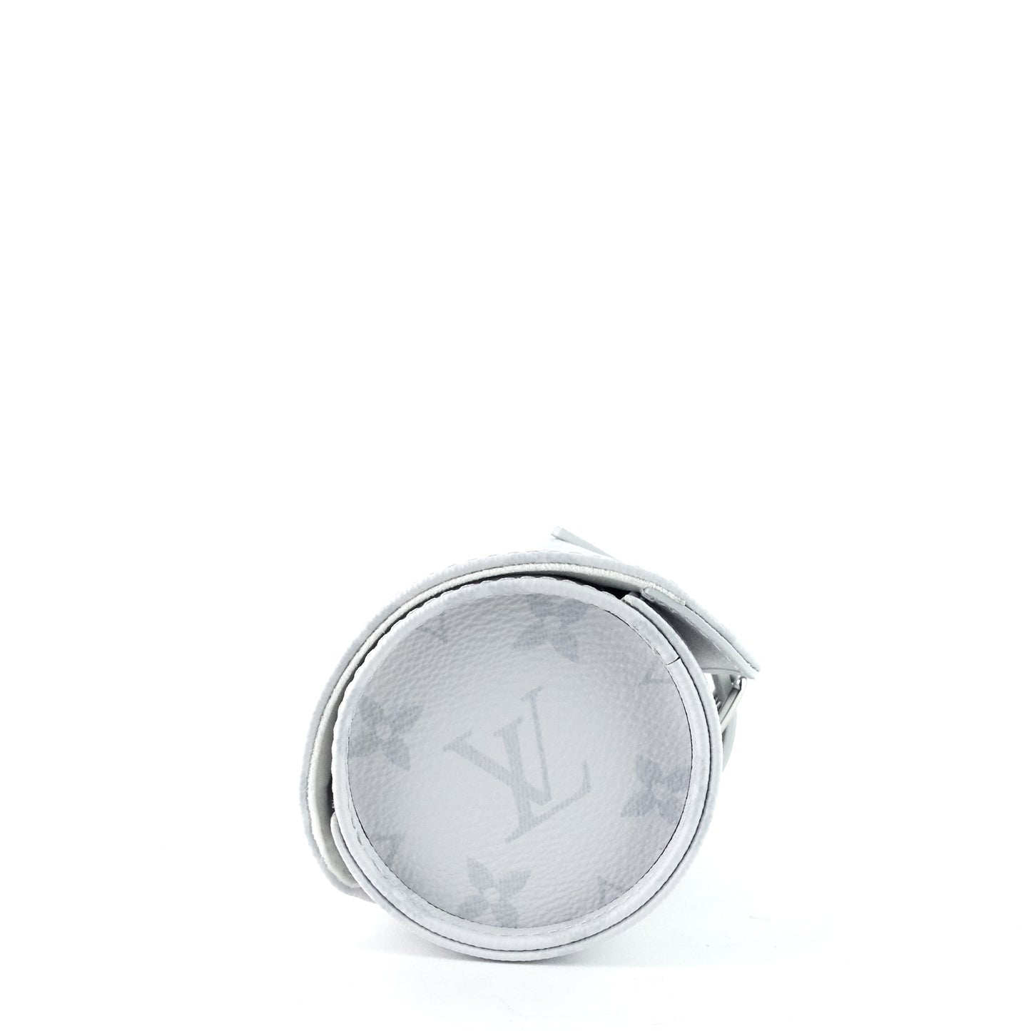Louis Vuitto 3 Watch Case Monogram Antarctica Canvas Bag