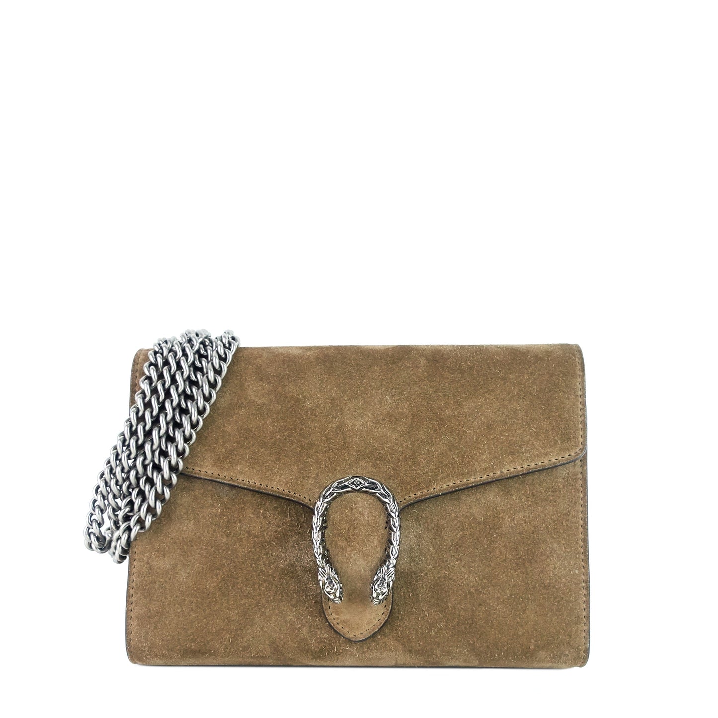 Gucci Dionysus Chain Mini Suede Bag
