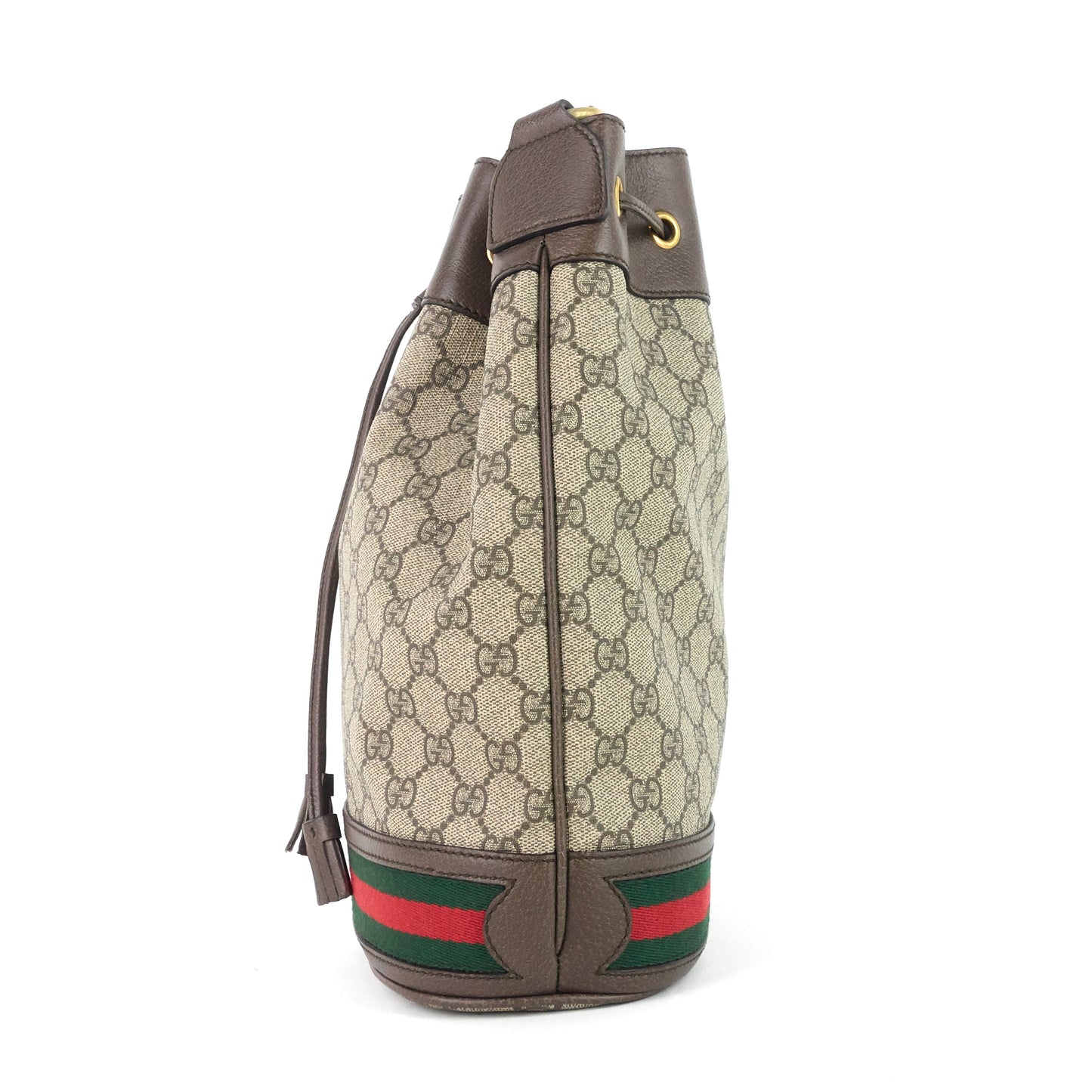 Gucci Ophidia GG Supreme Canvas Bucket Bag