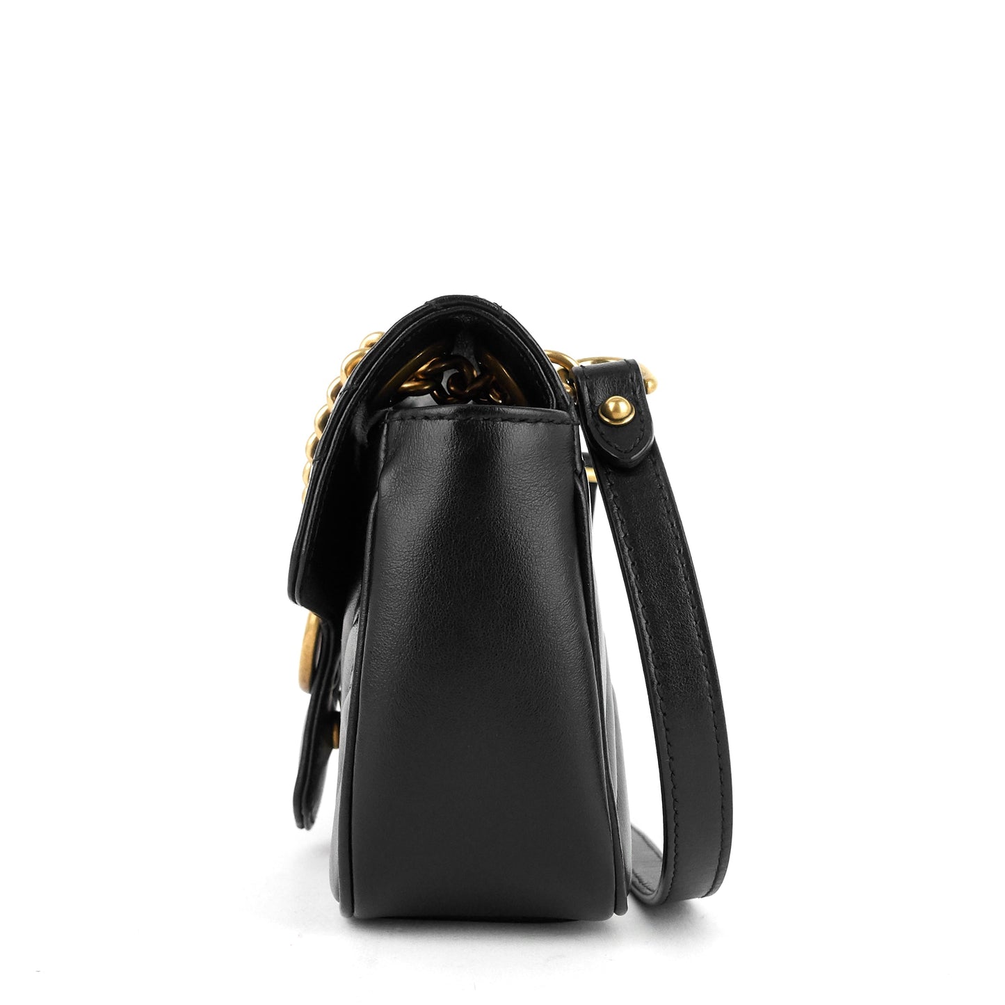 Gucci Marmont Mini Matelass� Leather Shoulder Bag