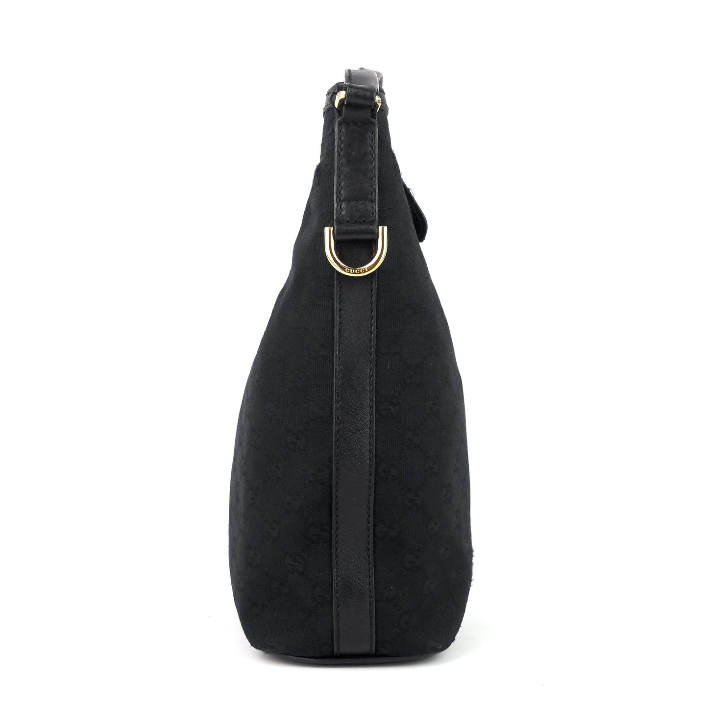 Gucci New Britt Medium GG Canvas Hobo Bag