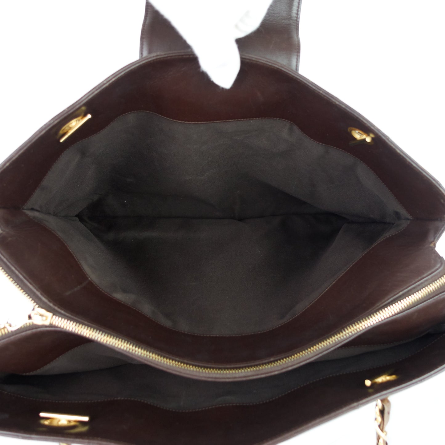 Chanel Vintage Supermodel Weekender Large Calfskin Leather Bag