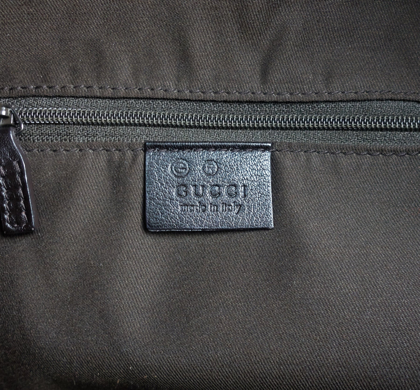 Gucci Monogram Nylon Hobo Bag