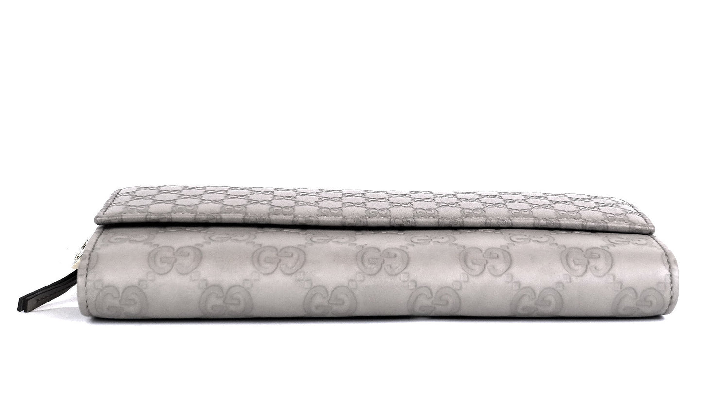 Gucci Guccissima Leather Continental Wallet
