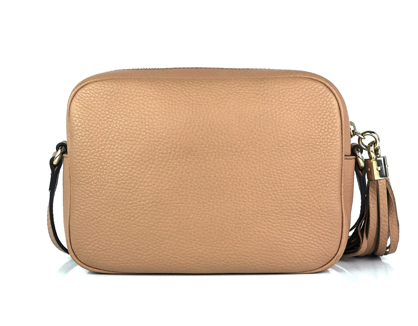 Gucci Soho Disco Grained Calf Leather Small Crossbody Bag