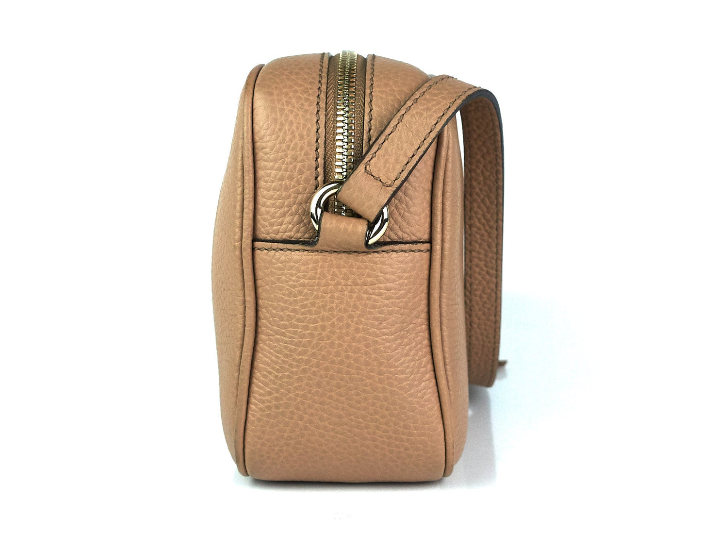 Gucci Soho Disco Grained Calf Leather Small Crossbody Bag