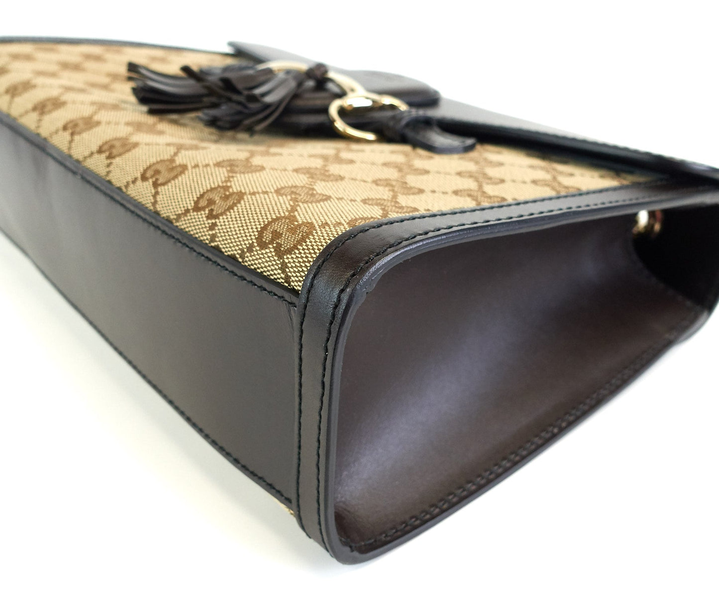 Gucci Emily Guccissima Canvas Chain Bag