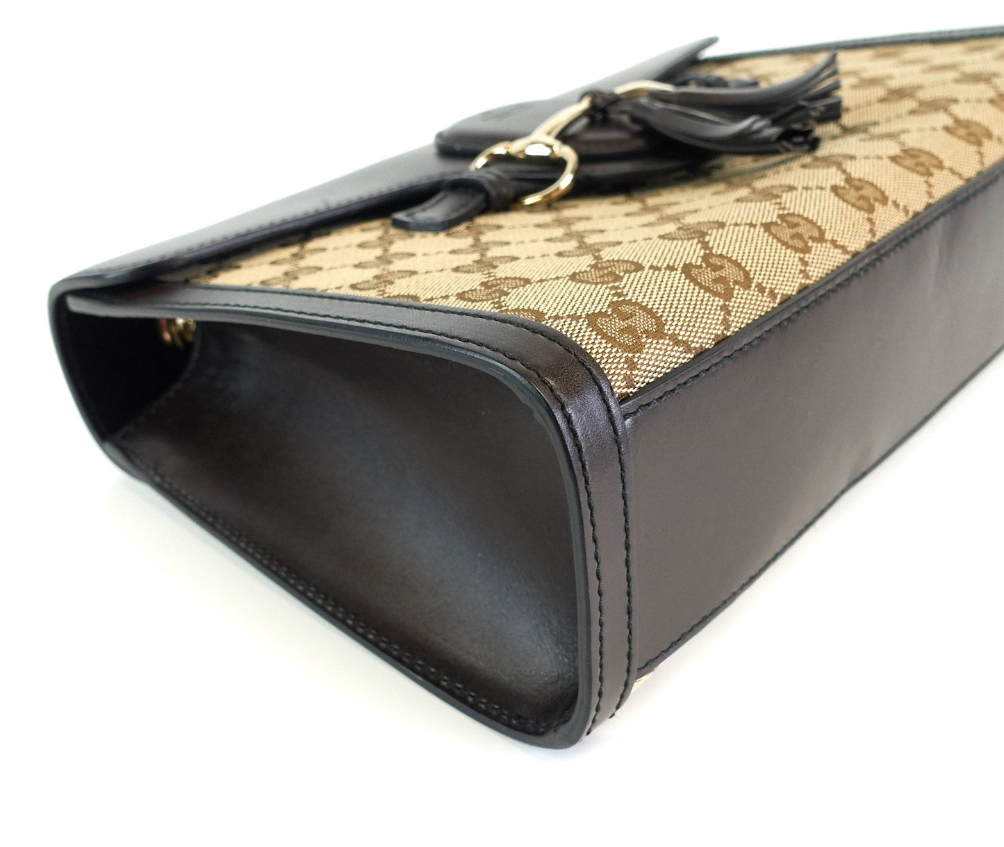 Gucci Emily Guccissima Canvas Chain Bag