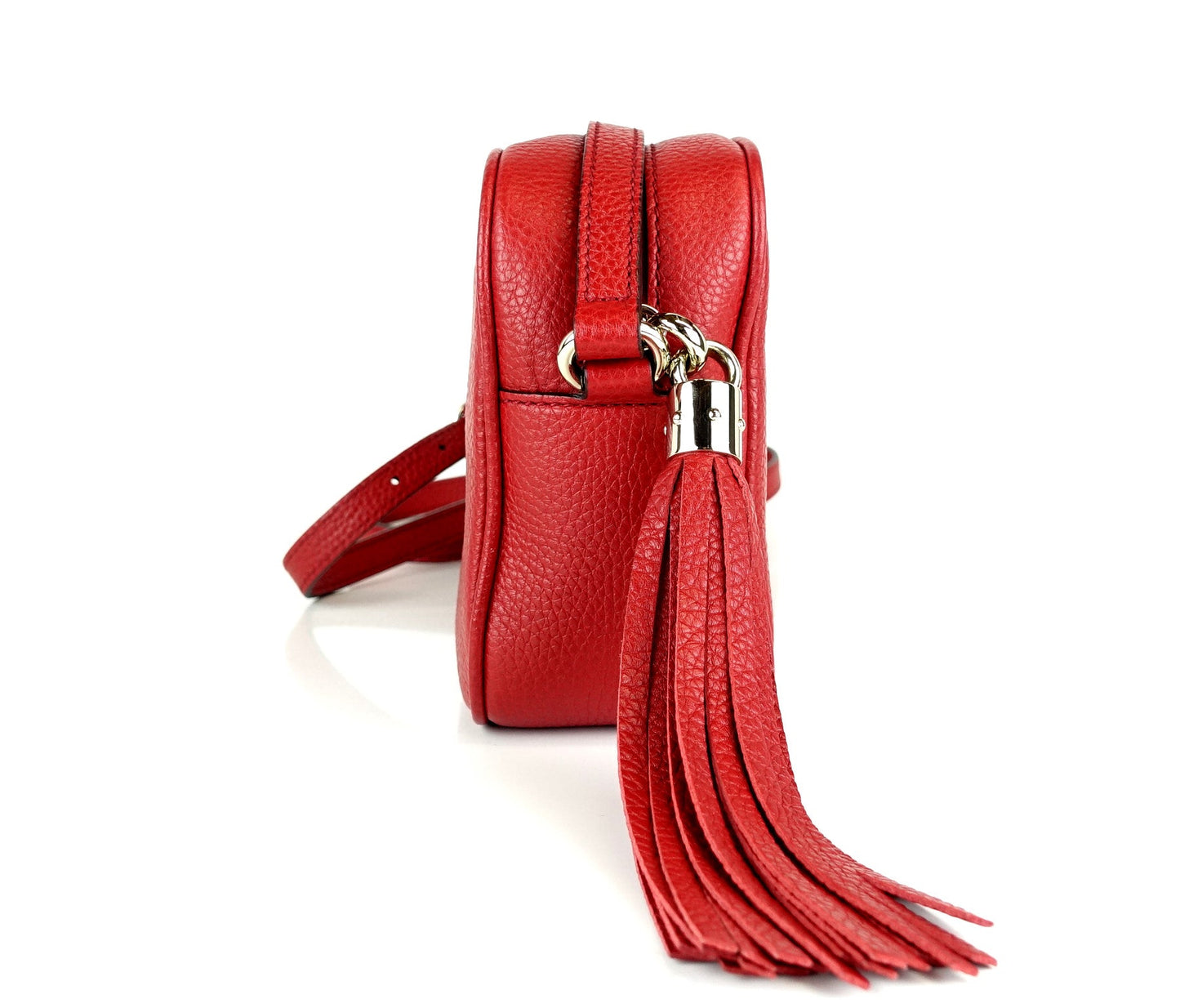 Gucci Soho Disco Grained Leather Small Crossbody Bag