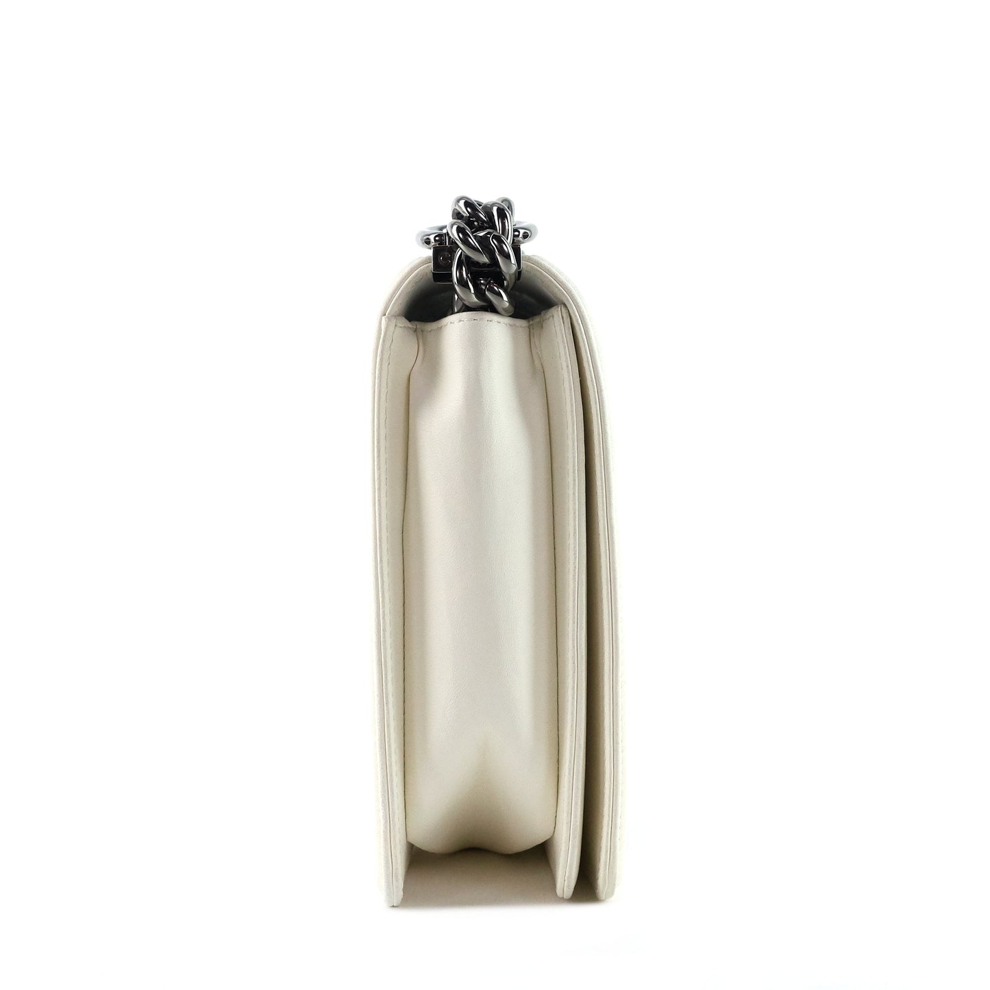 Chanel No 5 Graffiti Lambskin Leather Boy Bag