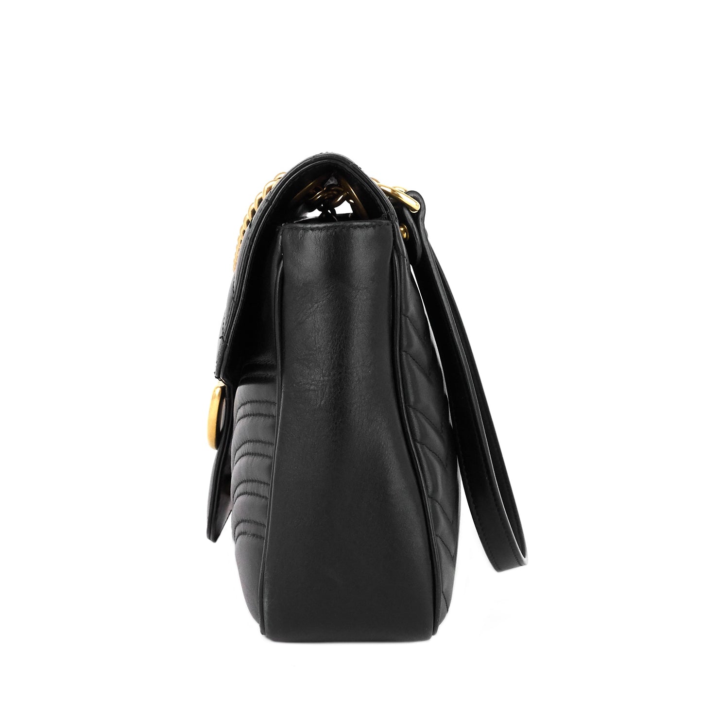 Gucci Marmont Medium Matelass� Leather Shoulder Bag