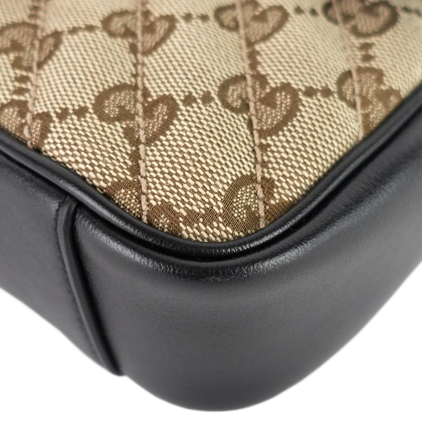 Gucci GG Marmont Small Matelass� Monogram Canvas Shoulder Bag