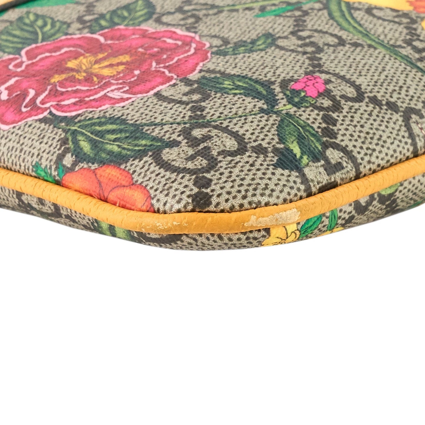 Gucci Ophidia GG Supreme Canvas Floral Clutch Bag