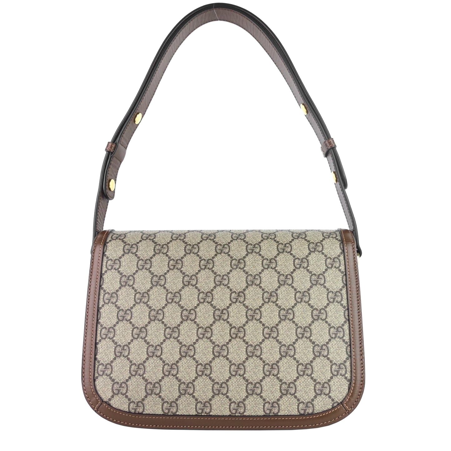 Gucci Horsebit 1955 GG Supreme Canvas Shoulder Bag