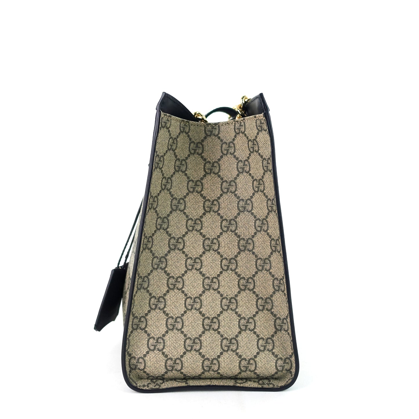 Gucci Medium Supreme GG Canvas Padlock Shoulder Bag