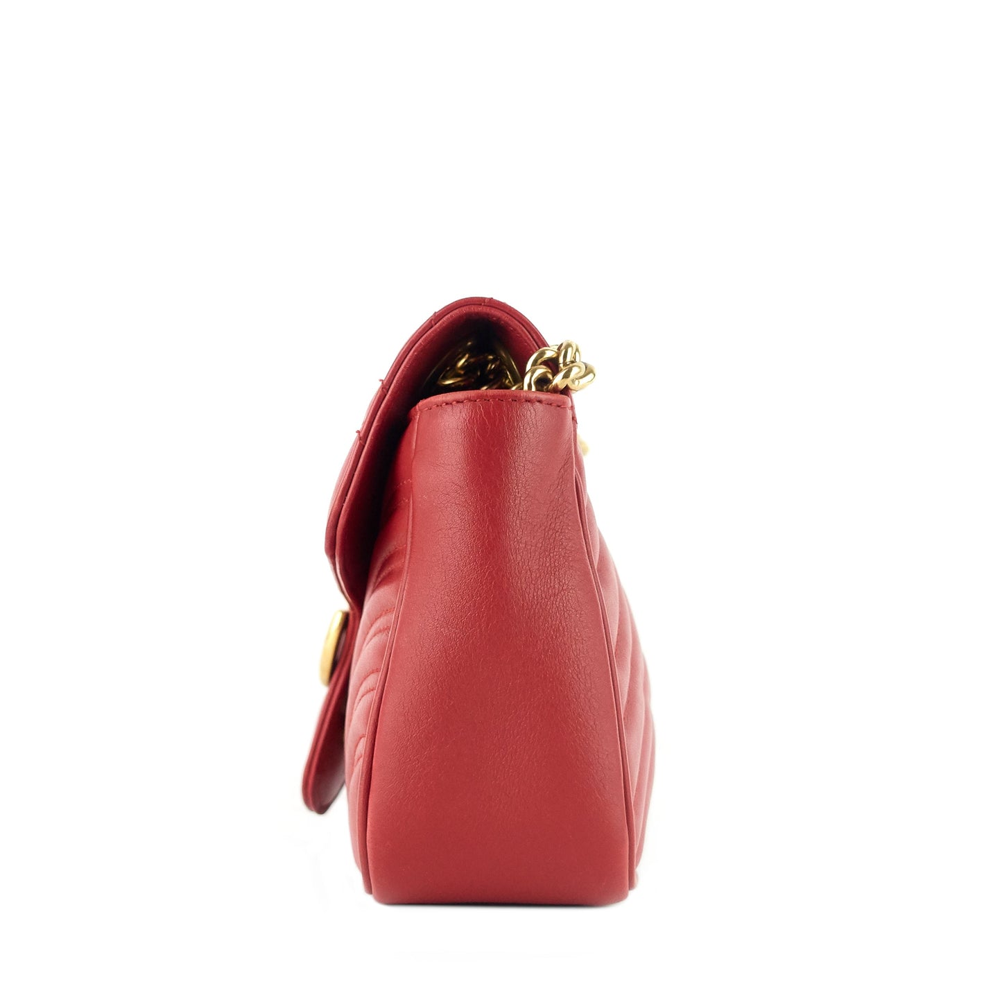Gucci GG Marmont Small Matelass� Calfskin Leather Shoulder Bag