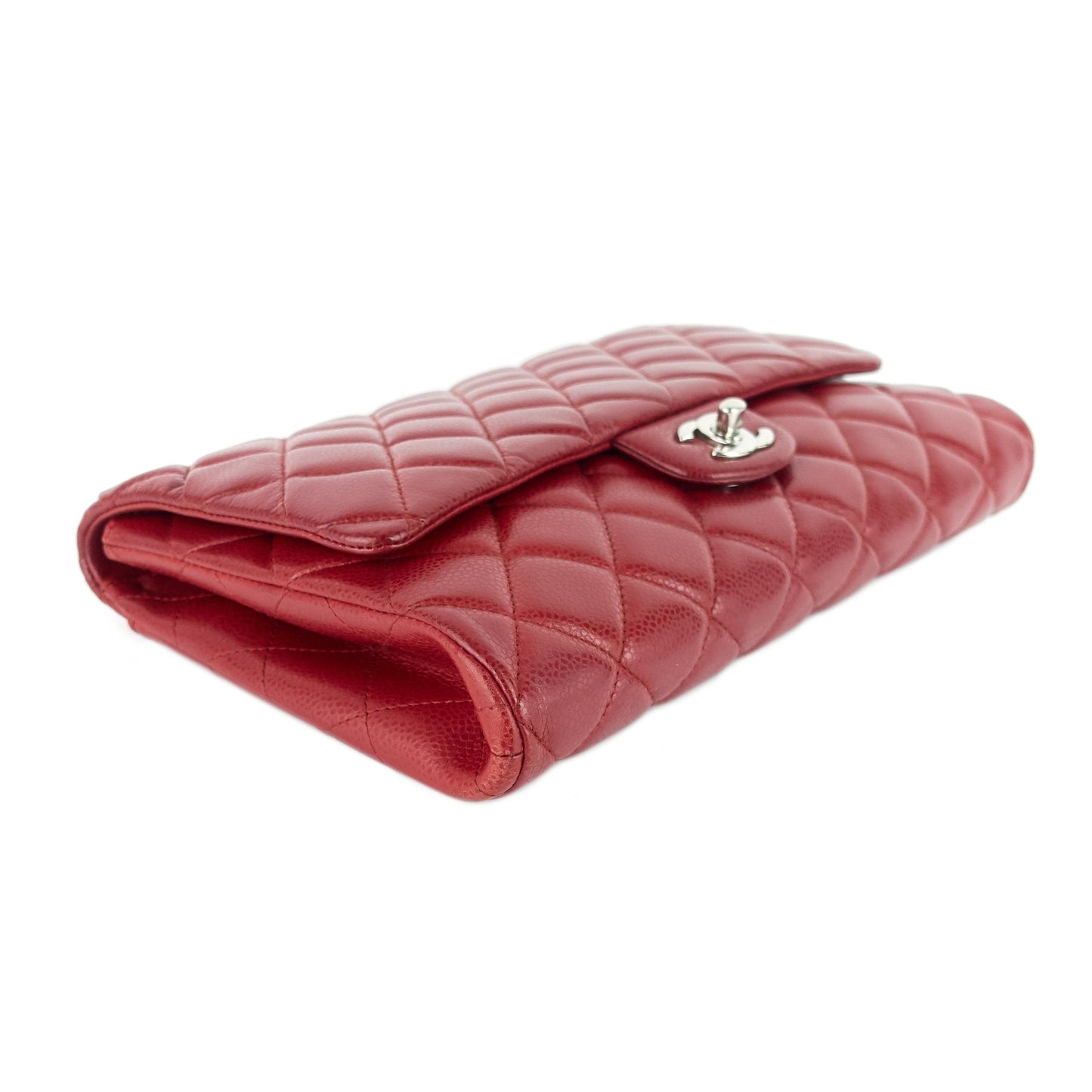 Chanel Quilted Caviar New Clutch with Chain Bag