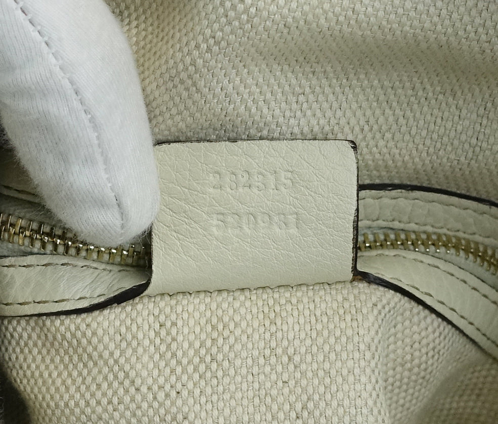 Gucci Diana Monogram Canvas Bamboo Handle Bag with Strap