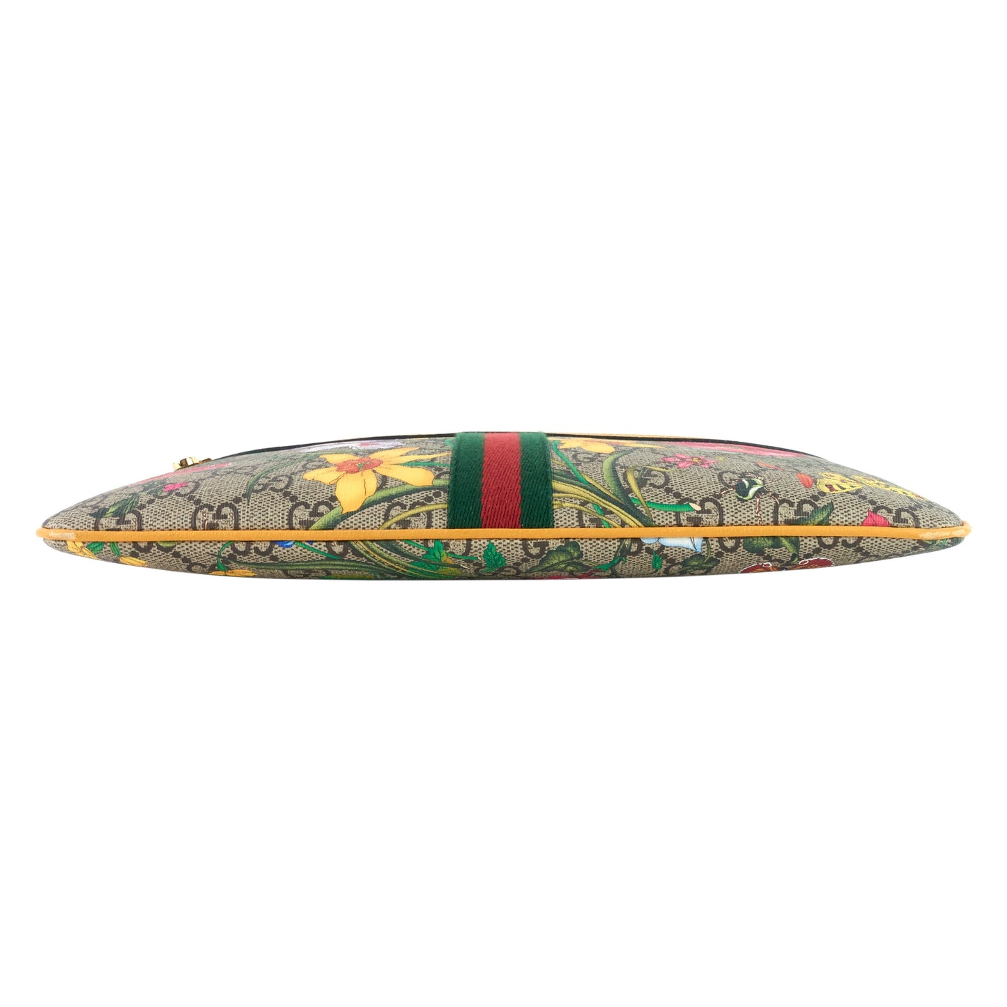 Gucci Ophidia GG Supreme Canvas Floral Clutch Bag
