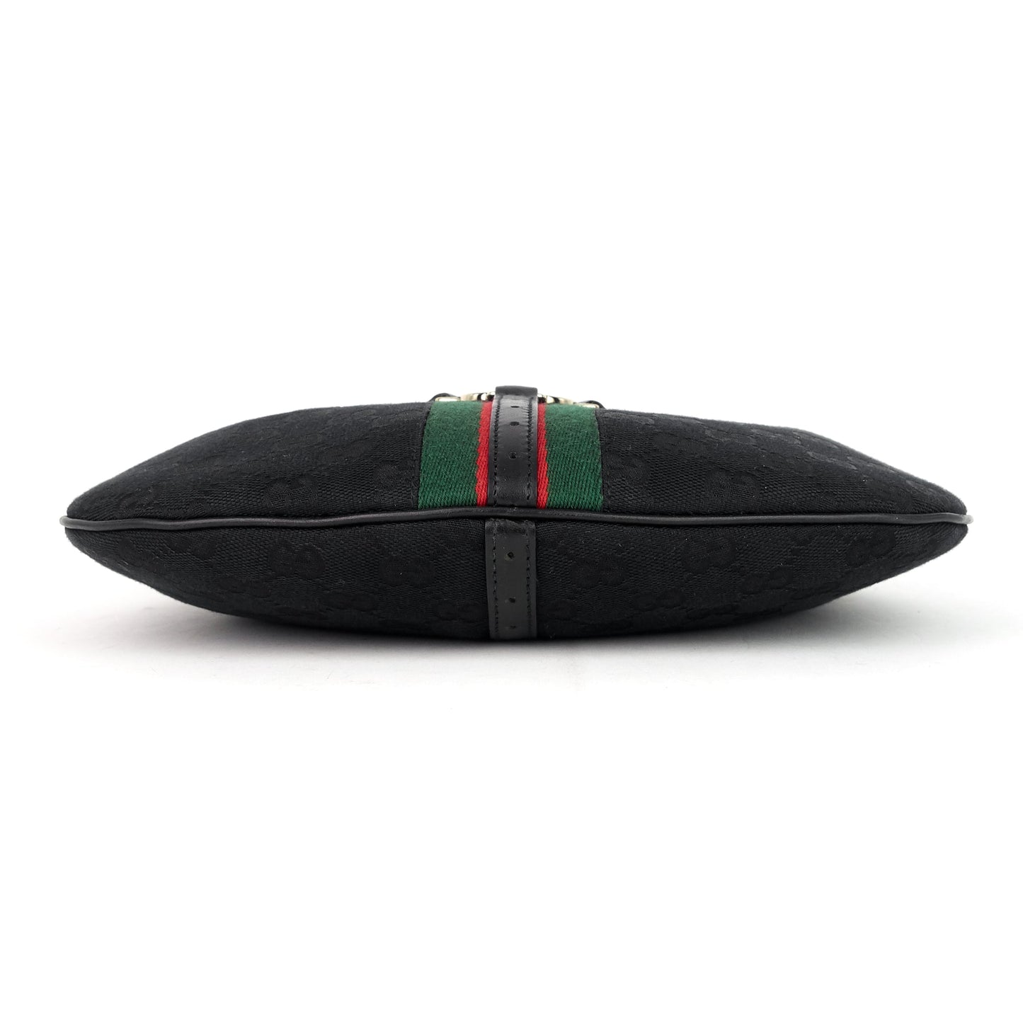 Gucci Web Reins GG Canvas Hobo Bag