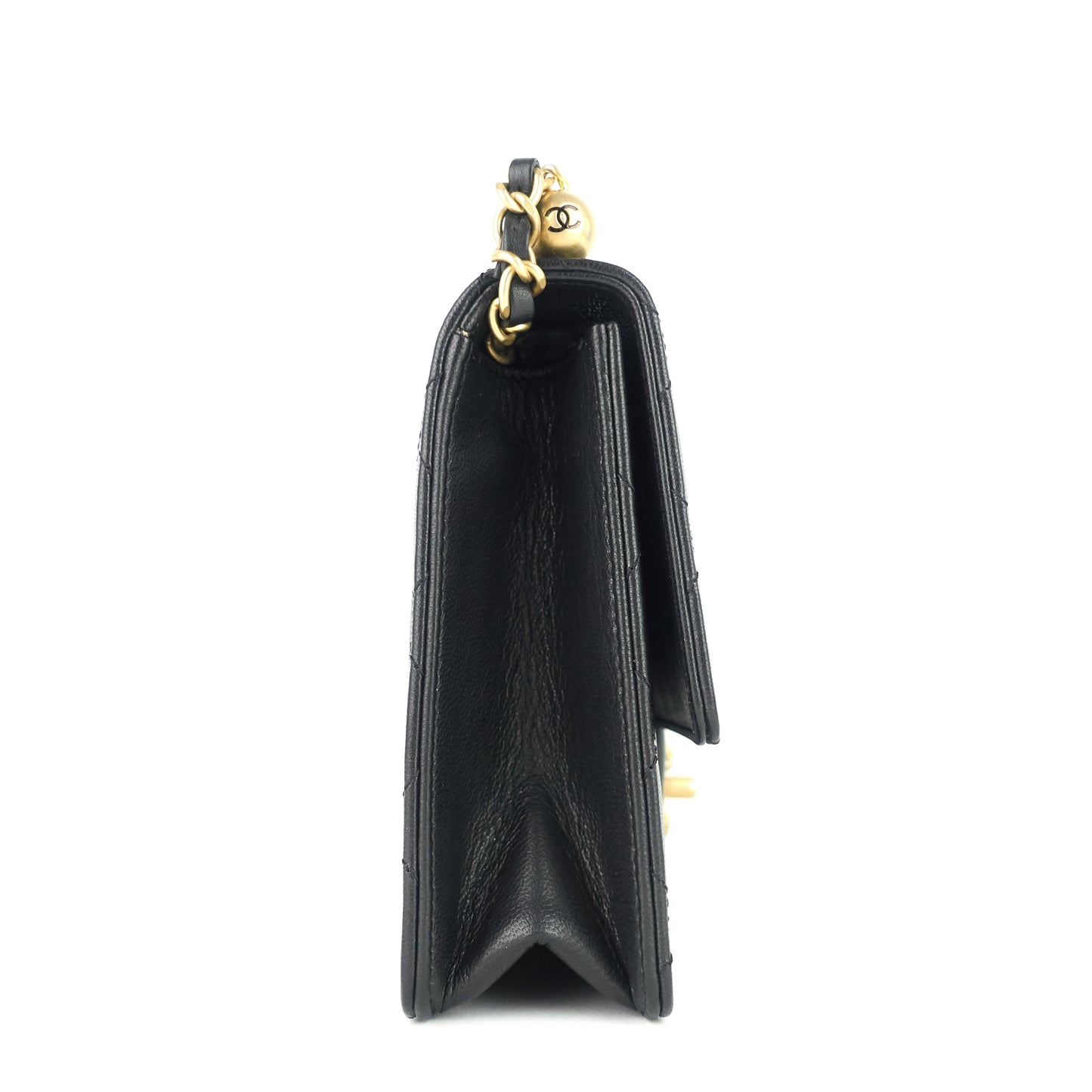 Chanel Chic Pearls Mini Lambskin Leather Bag