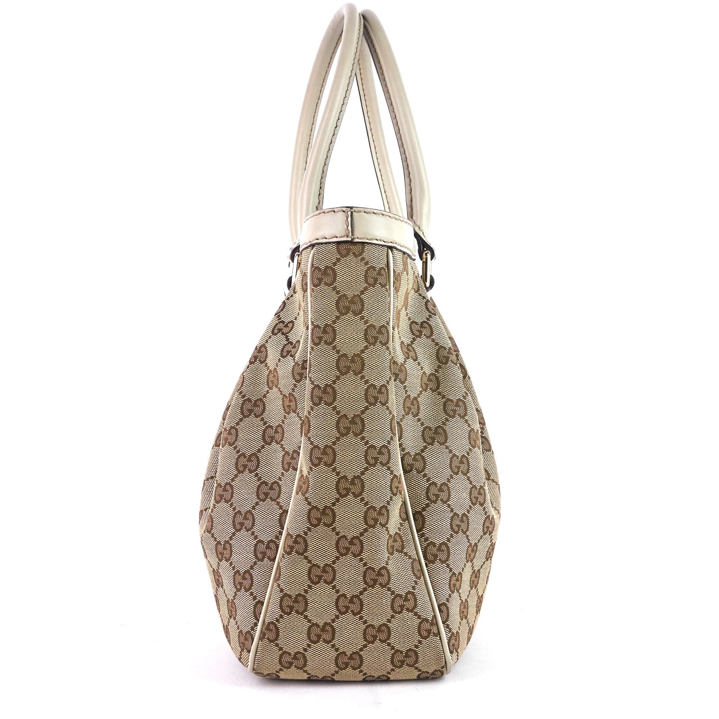 Gucci Sukey GG Canvas Zipped Pocket Tote Bag