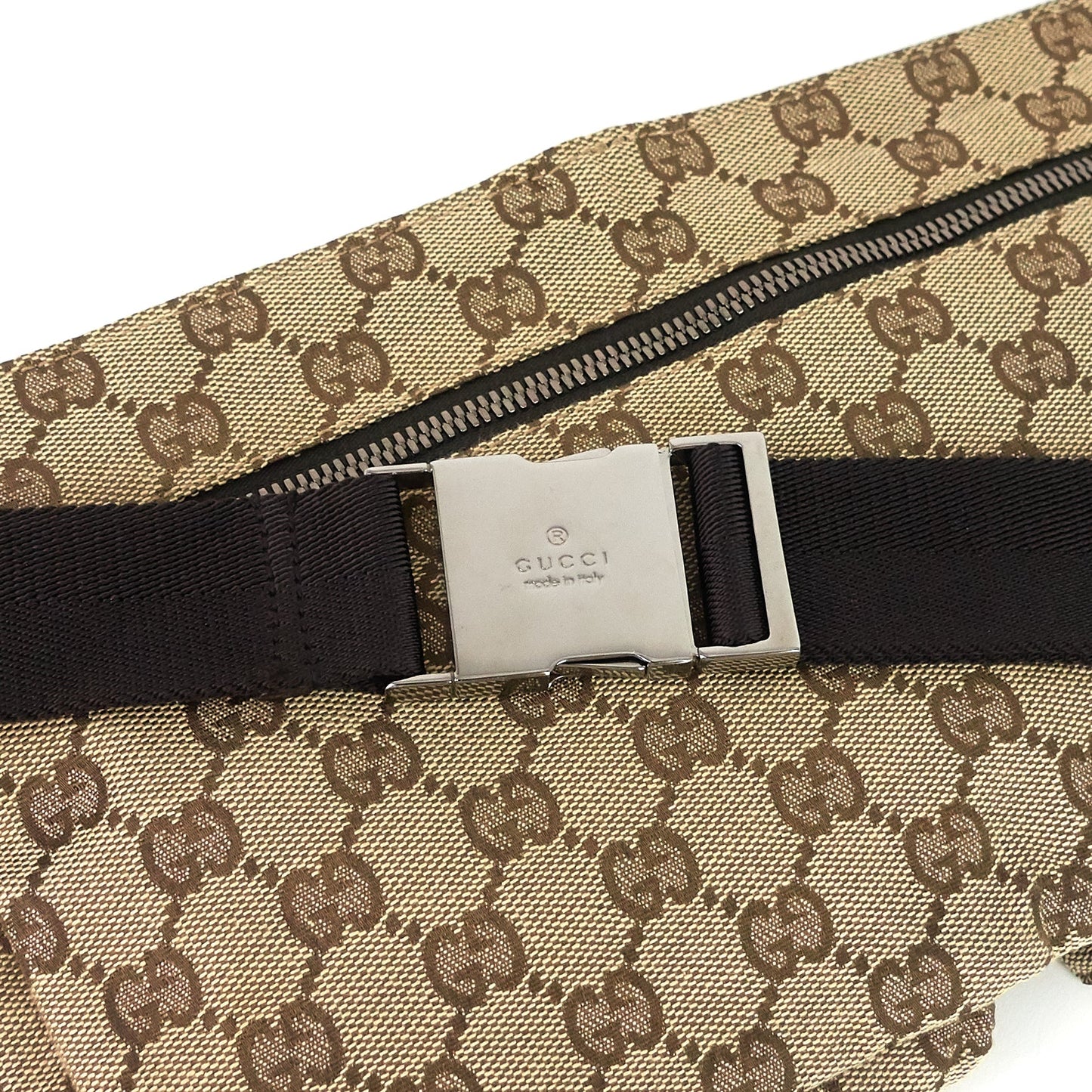 Gucci GG Canvas Waist Belt Bag