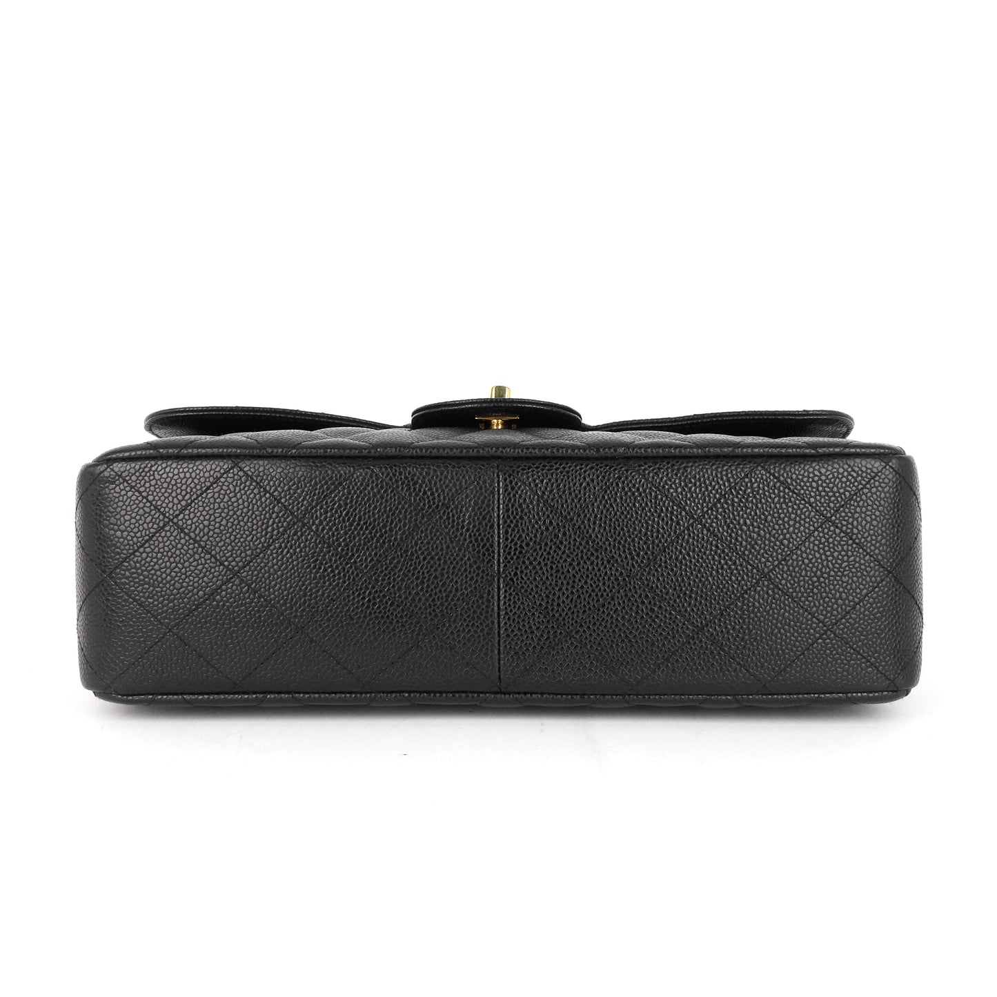 Chanel Classic Single Flap Jumbo Caviar Leather Bag