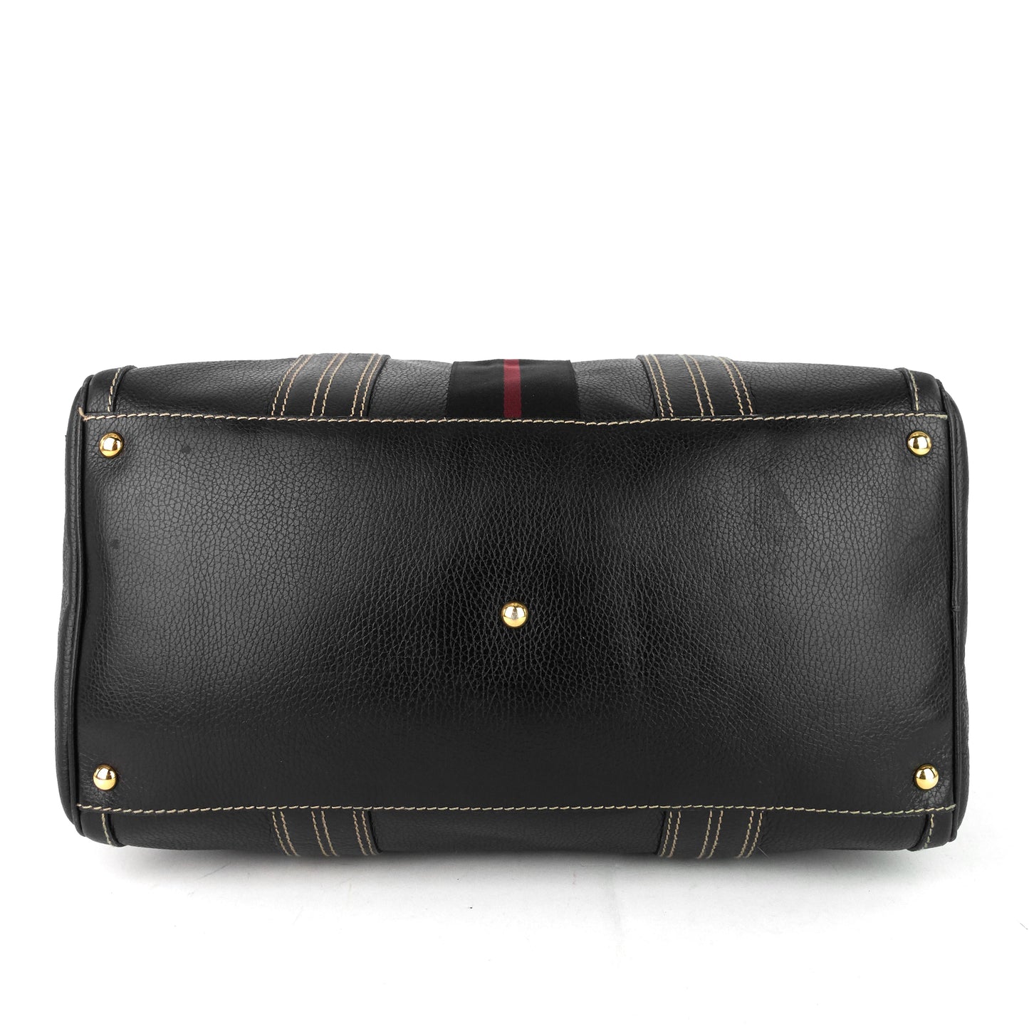 Gucci Aviatrix Large Leather Boston Bag