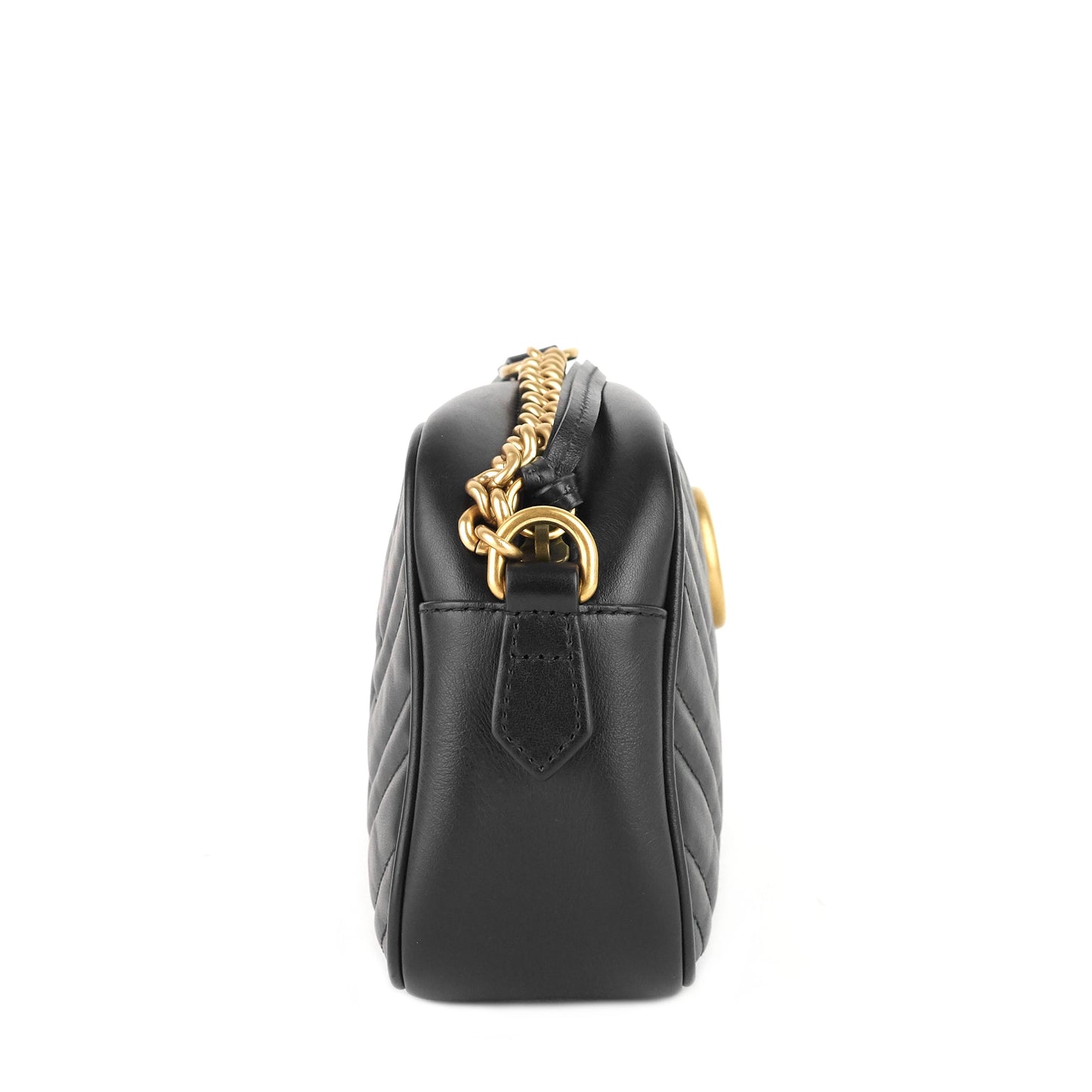 Gucci GG Marmont Small Matelass� Calfskin Shoulder Bag