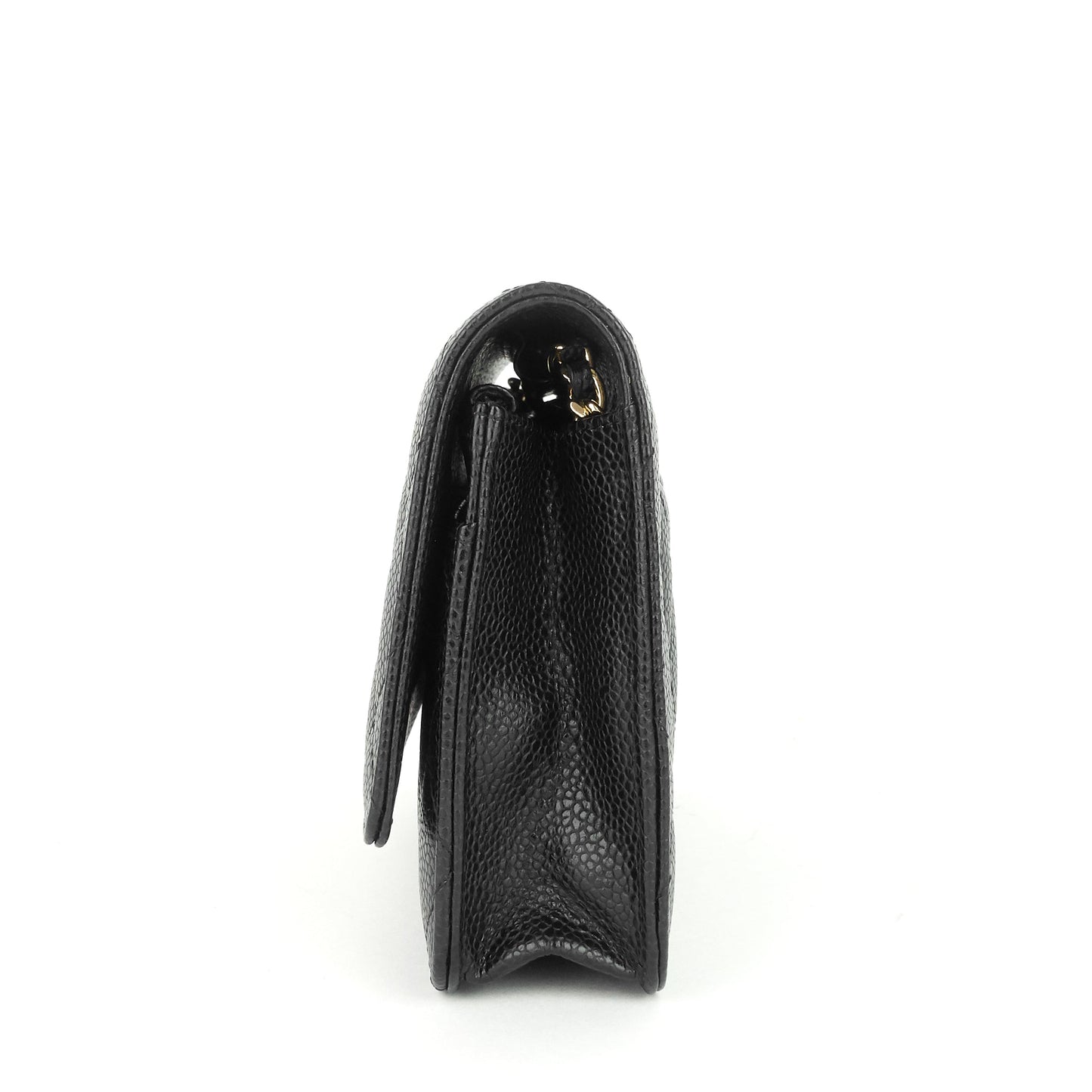 Chanel Wallet on Chain Caviar Leather Bag