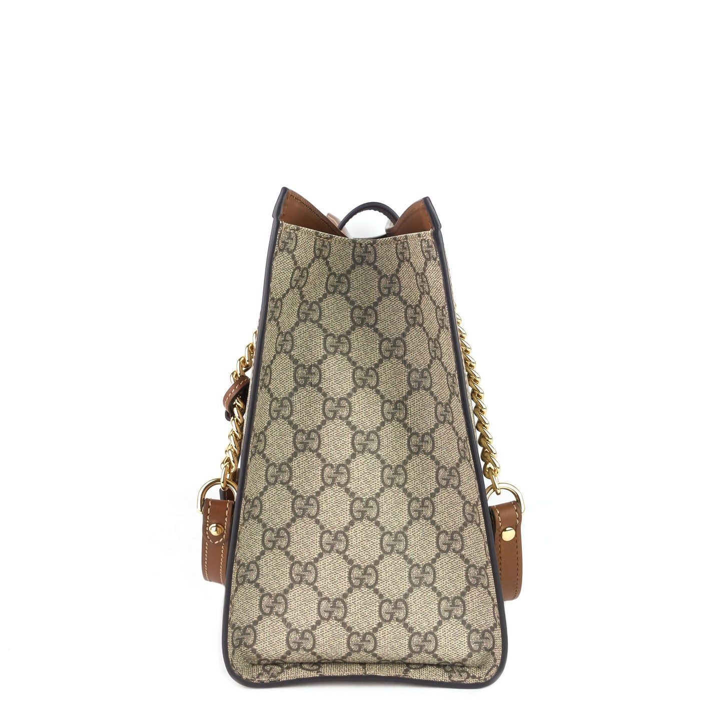 Gucci Padlock GG Supreme Canvas Medium Shoulder Bag