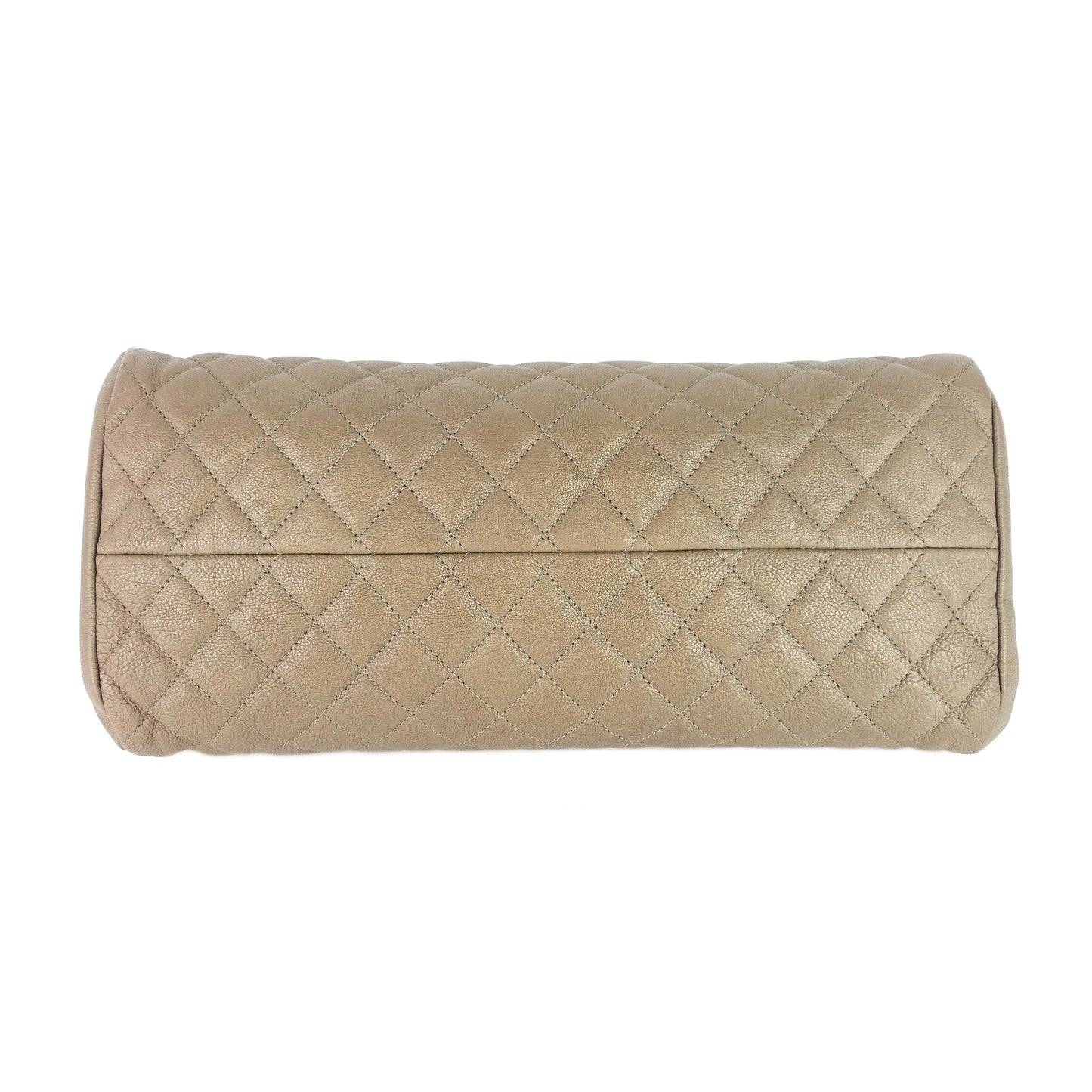 Chanel Just Mademoiselle Medium Caviar Leather Bowler Bag