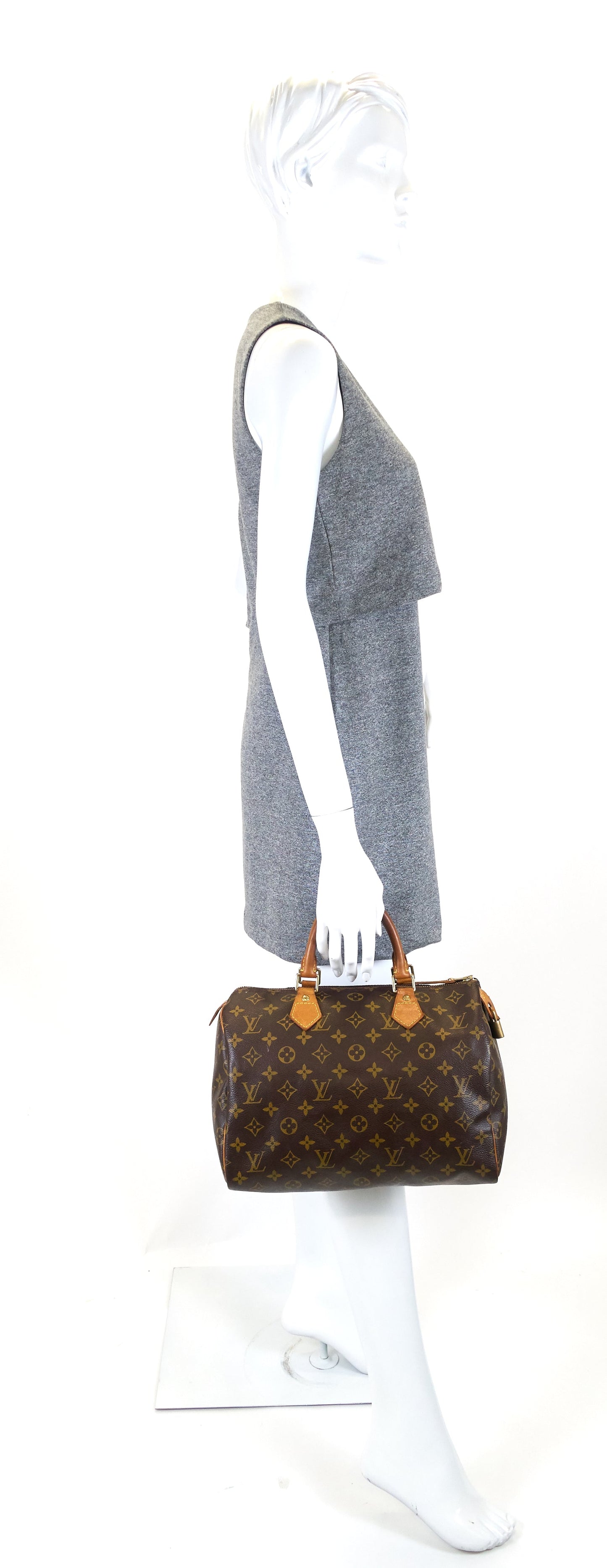 Louis Vuitto Speedy 30 Monogram Canvas Bag