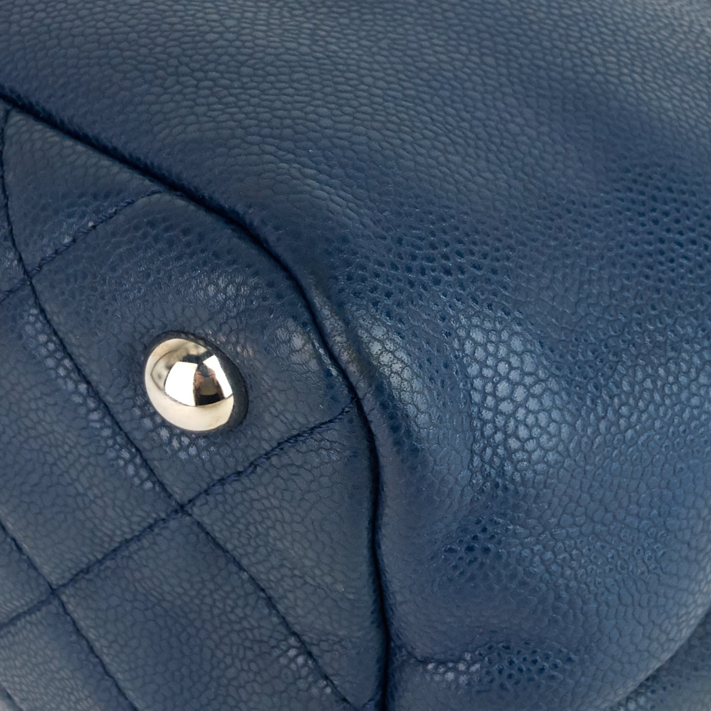 Chanel CC Timeless Caviar Leather Tote Bag