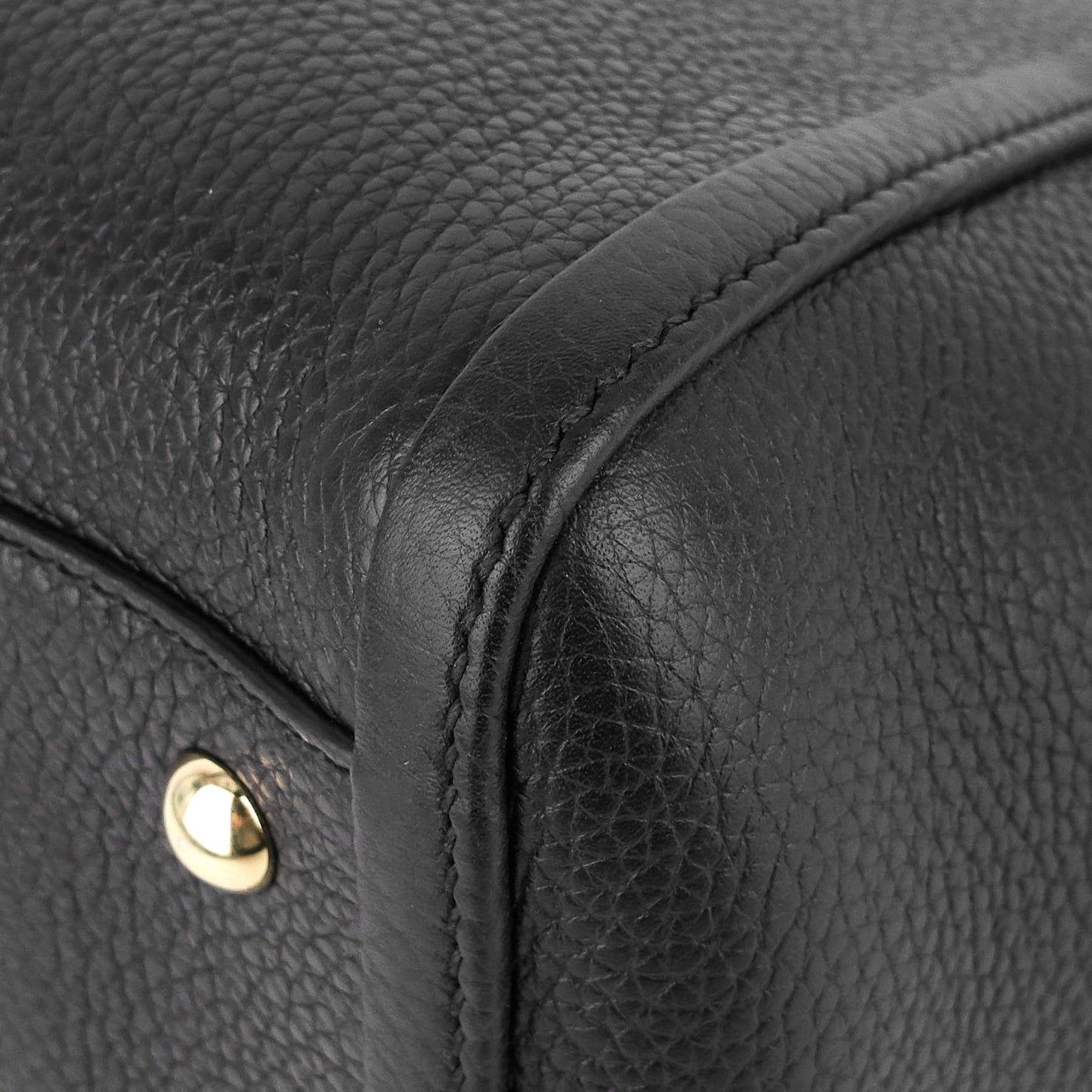 Gucci Soho Pebbled Leather Small Top Handle Tote Bag