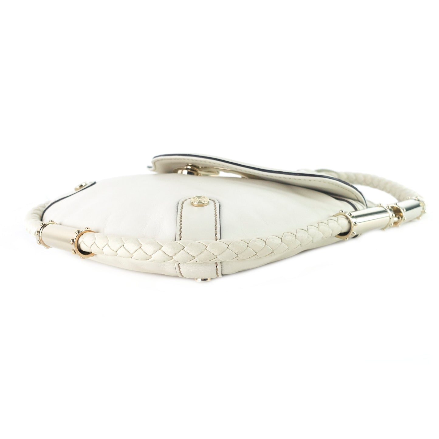 Gucci Britt Tassel Small Calfskin Leather Hobo Bag
