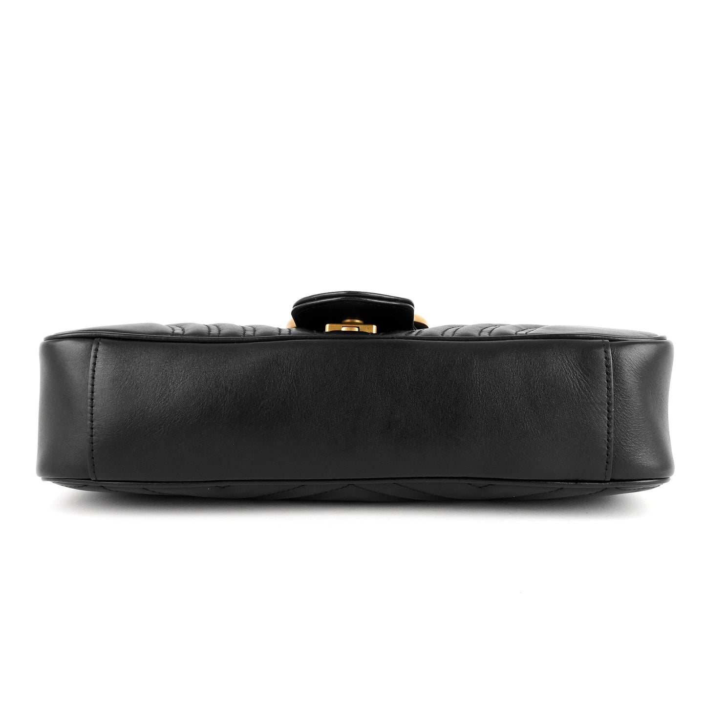 Gucci GG Marmont Medium Chevron Leather Bag