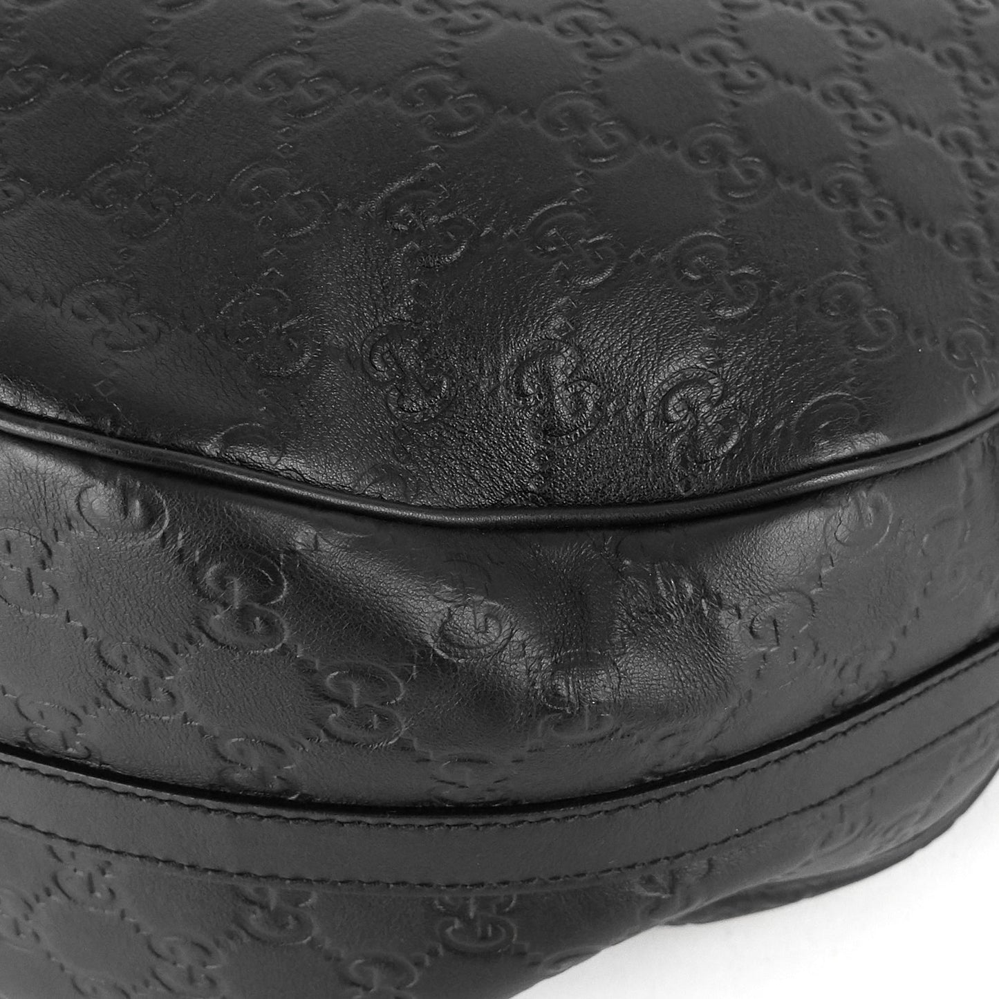 Gucci GG Twins Guccissima Leather Hobo Bag