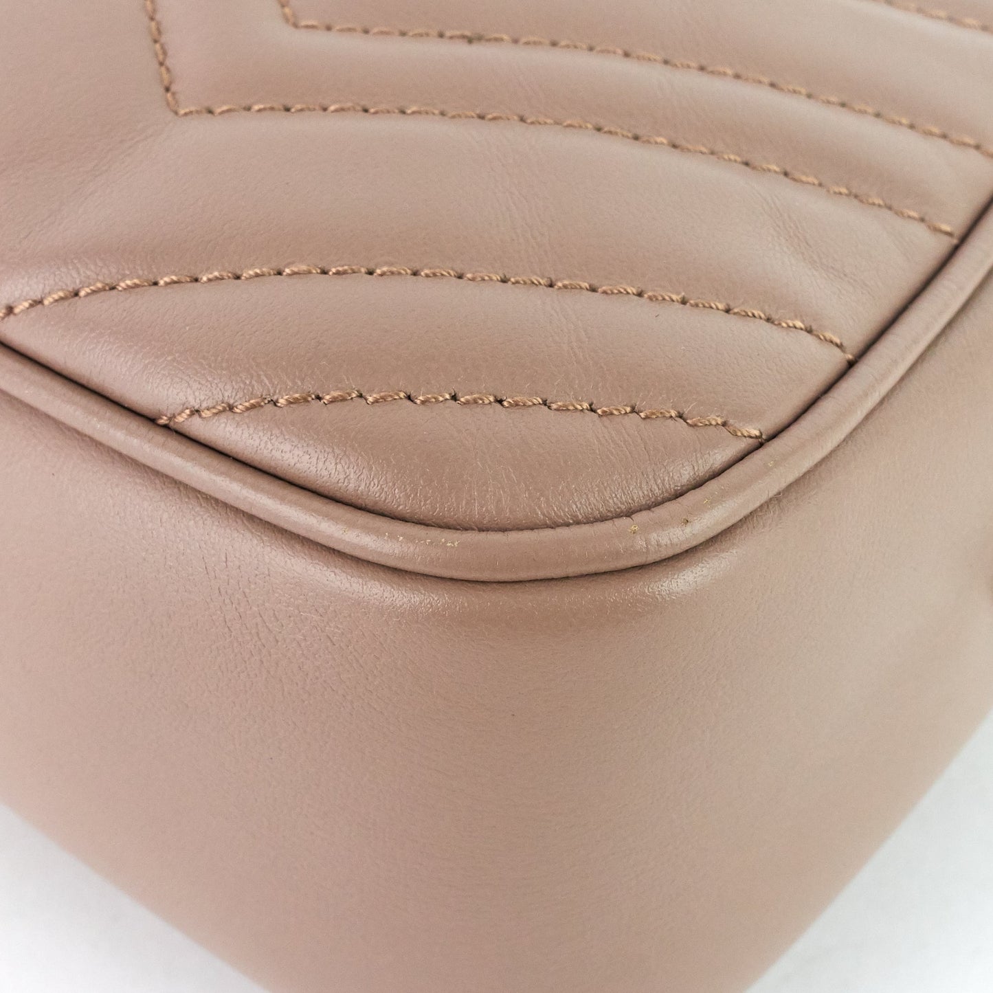 Gucci GG Marmont Small Matelass� Calfskin Camera Bag