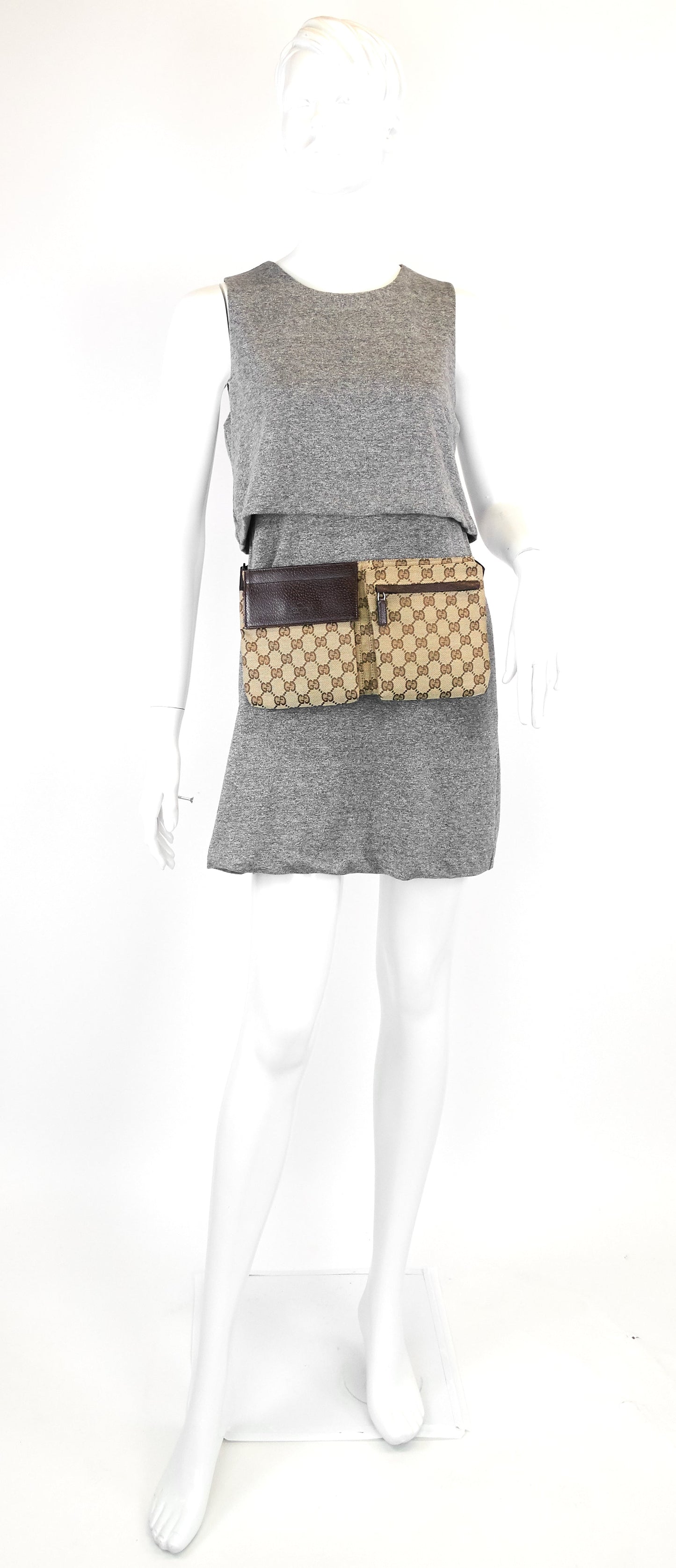 Gucci GG Canvas Waist Belt Bag