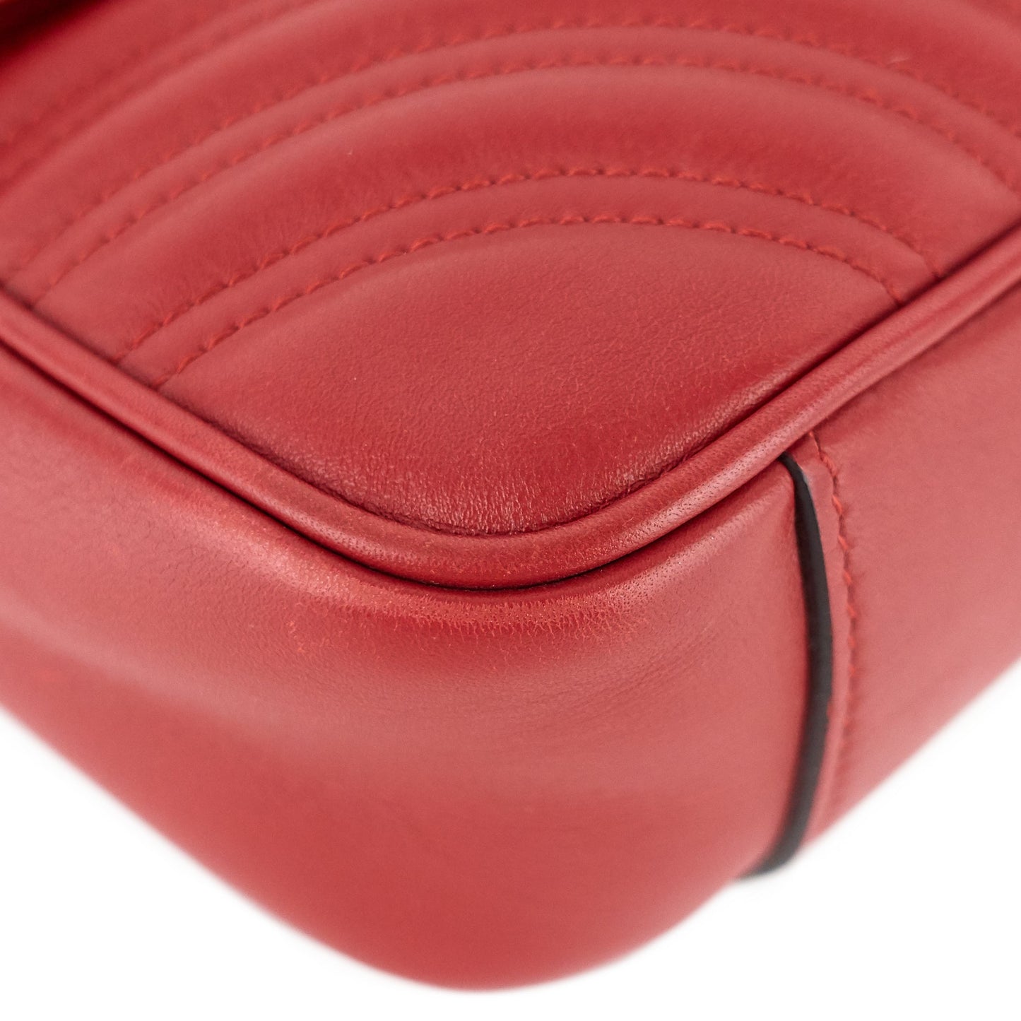 Gucci GG Marmont Small Matelass� Calfskin Leather Shoulder Bag