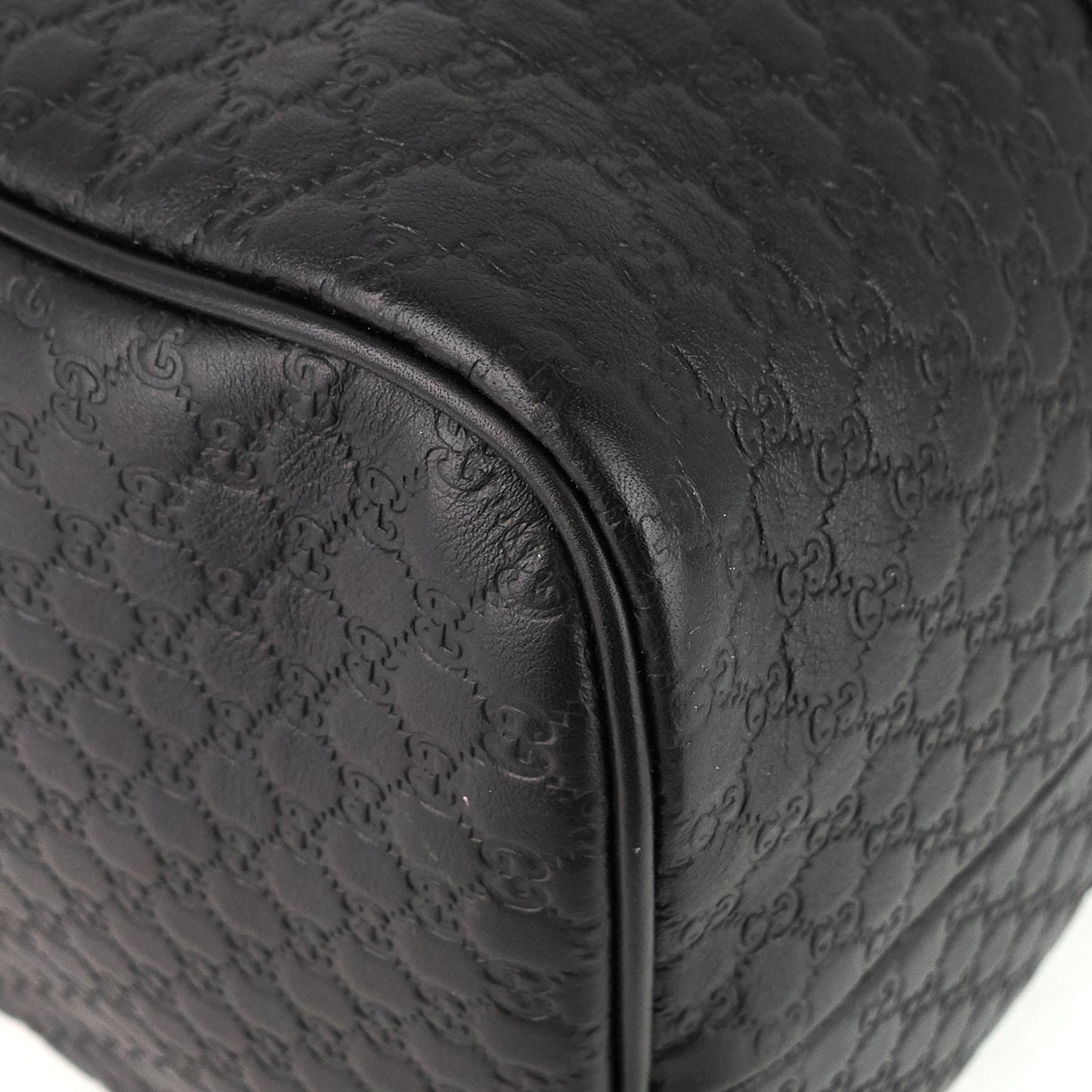 Gucci Joy Medium Boston Microguccissima Leather Bag