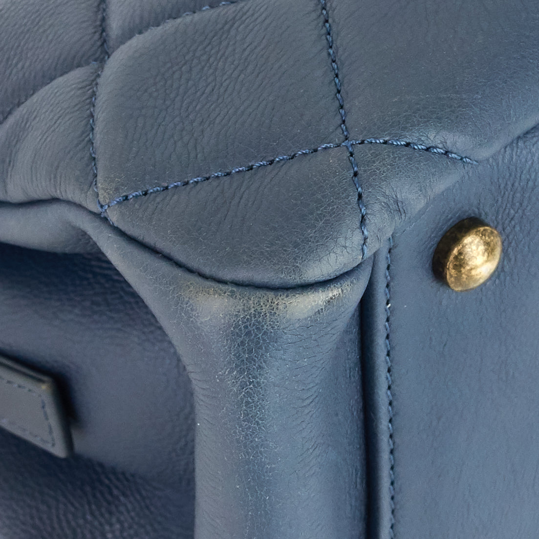 Chanel CC Crown Medium Calfskin Tote Bag