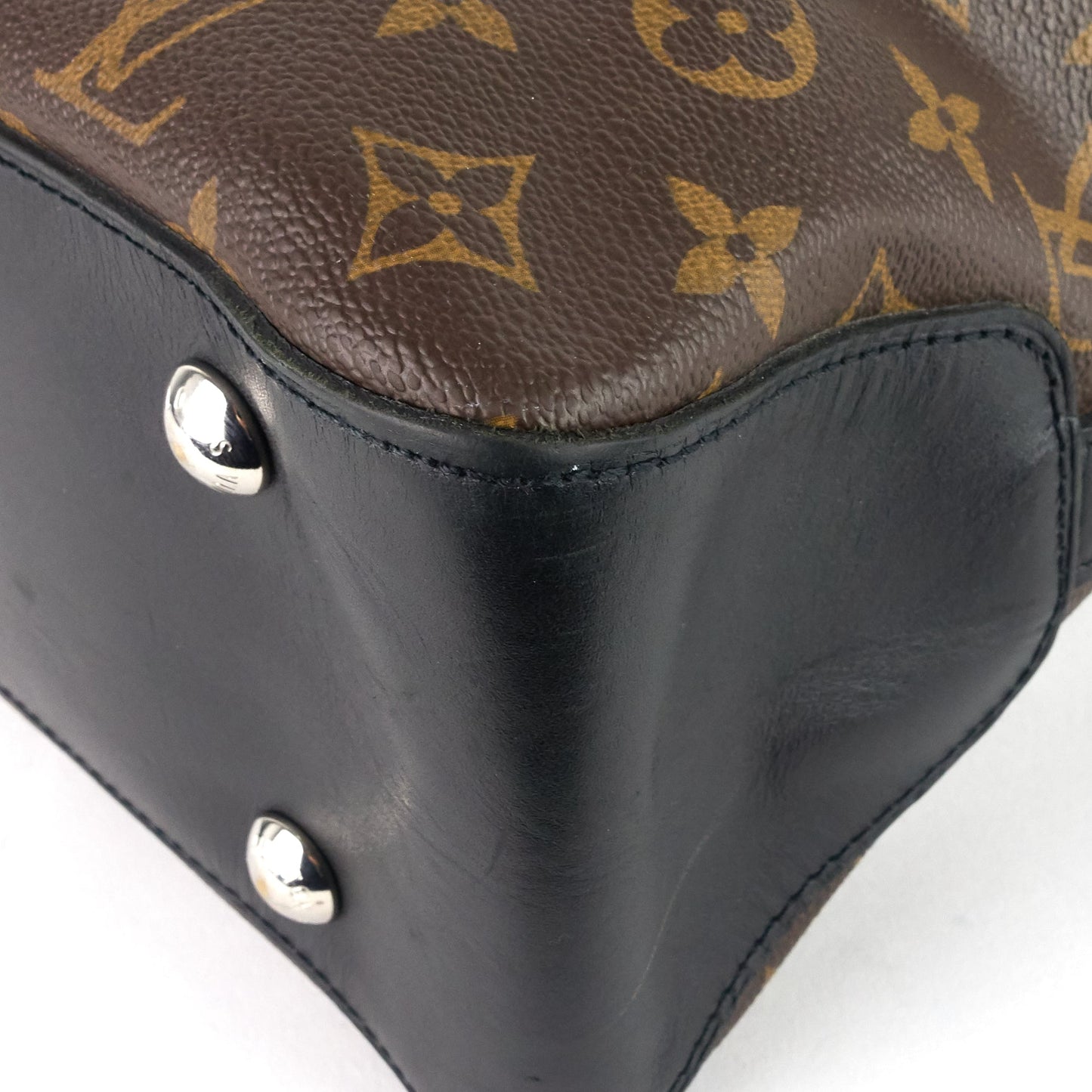 Louis Vuitto Davis Monogram Macassar Canvas Tote Bag