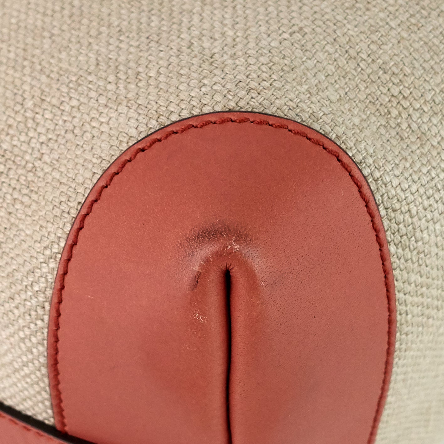 Gucci Canvas Craft Tote Bag