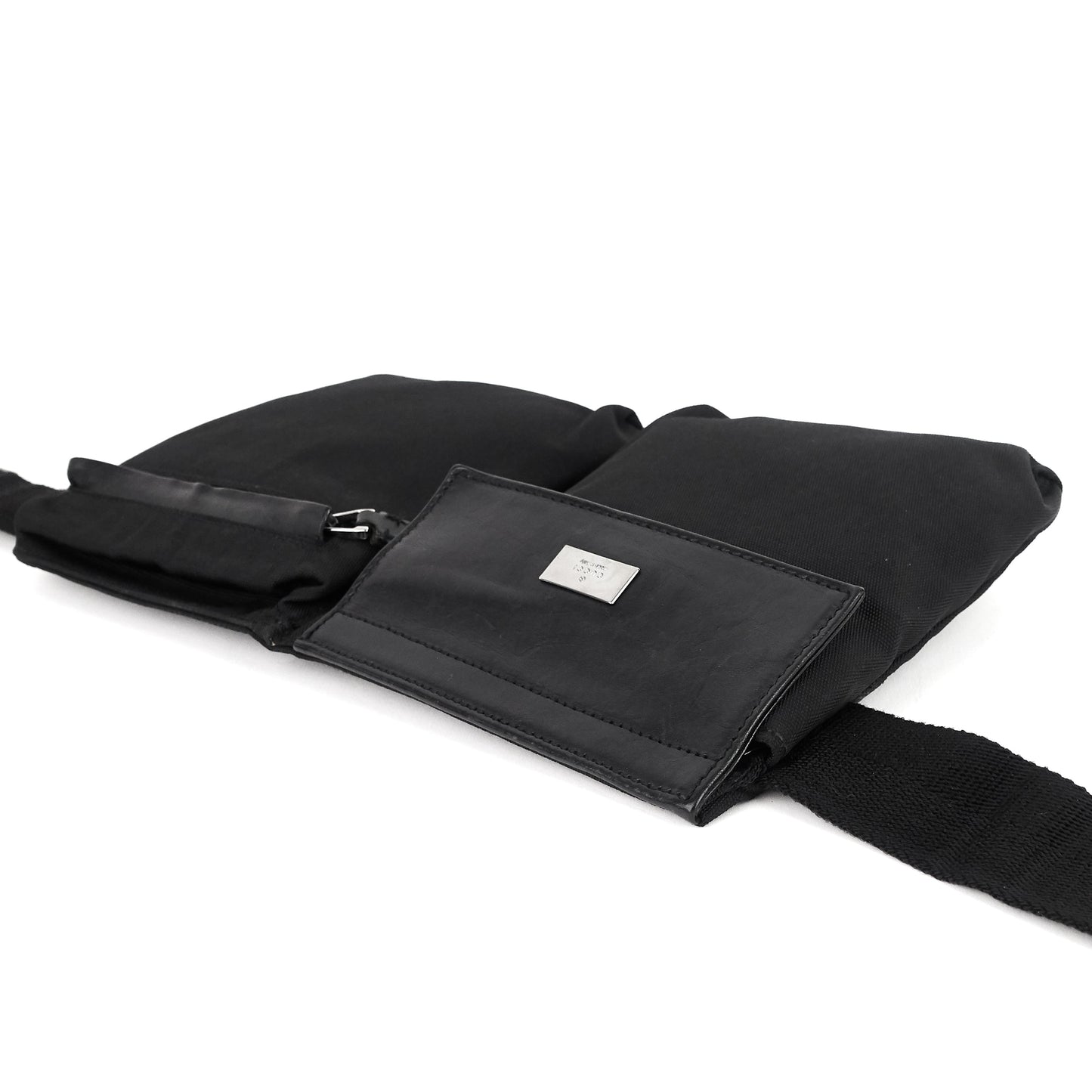Gucci Nylon and Leather Belt Bag