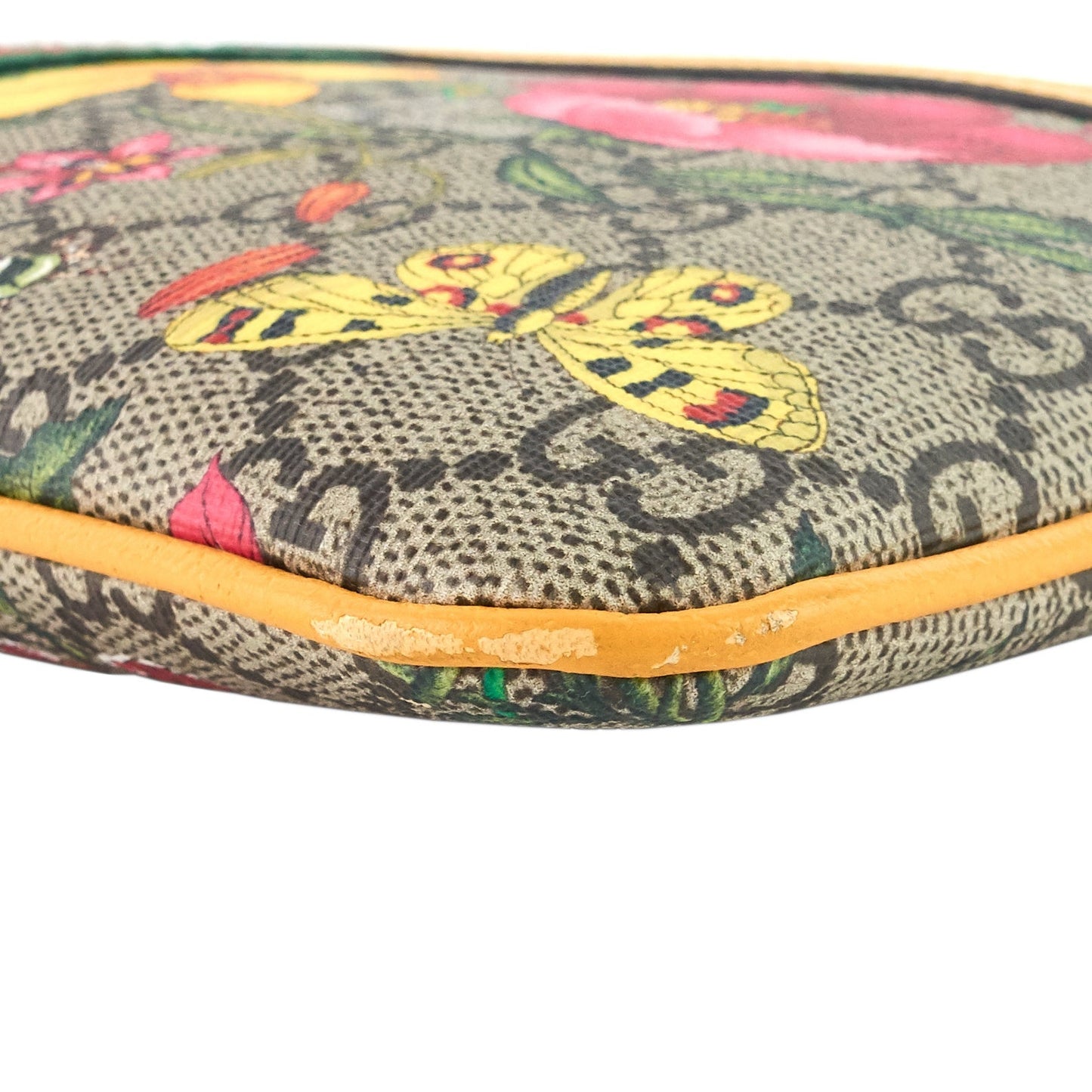 Gucci Ophidia GG Supreme Canvas Floral Clutch Bag