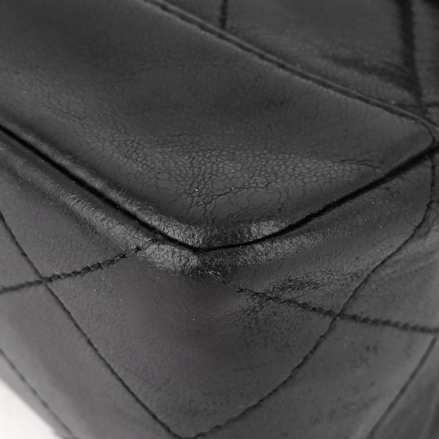 Chanel Vintage Medium Lambskin Flap Bag