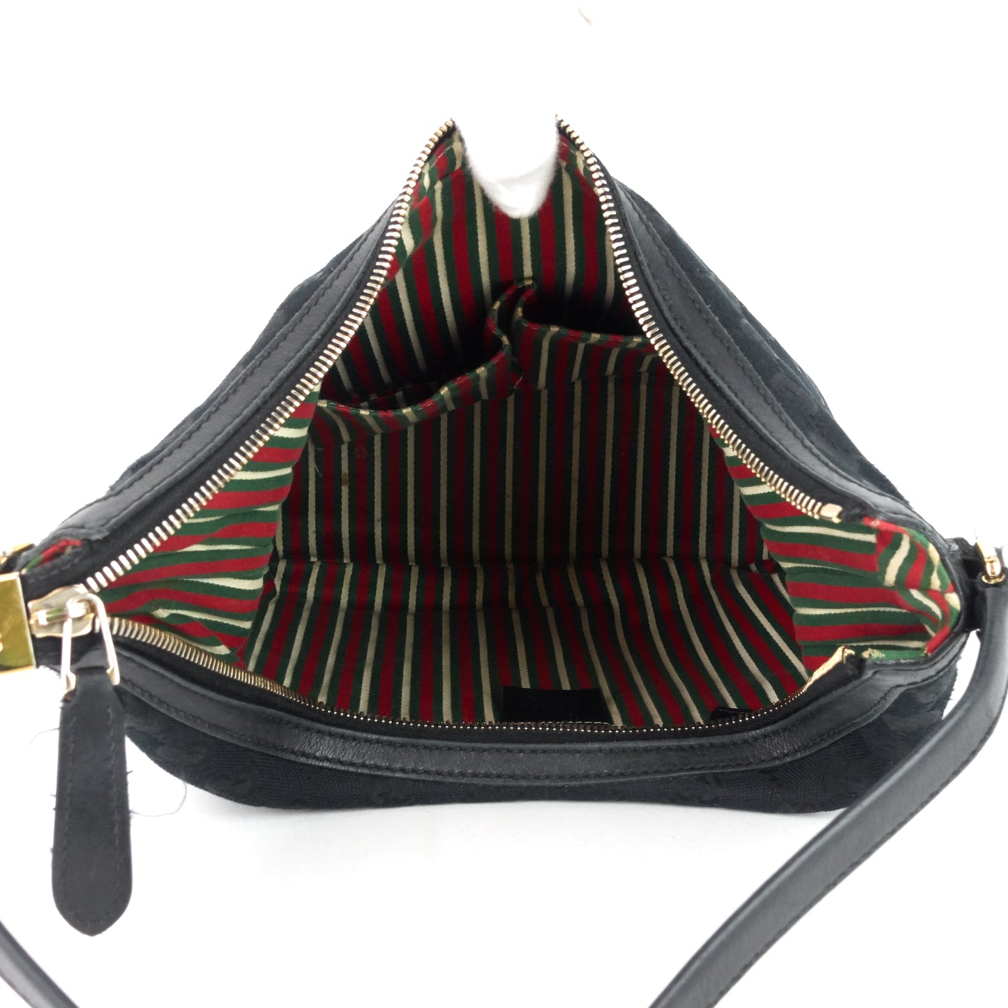 Gucci New Britt Medium GG Canvas Hobo Bag
